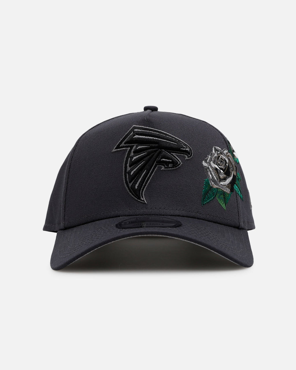 New Era Atlanta Falcons 'Gray Tonal Rose Embroidery' 9FORTY A-Frame Snapback Gray