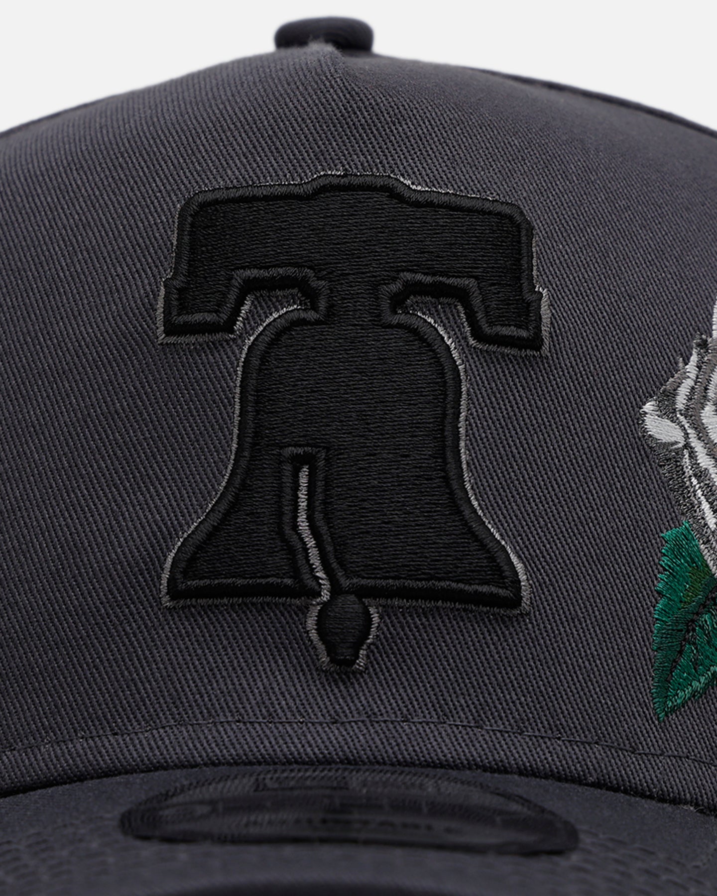 New Era Philadelphia Phillies 'Gray Tonal Rose Embroidery' 9FORTY A-Frame Snapback Gray