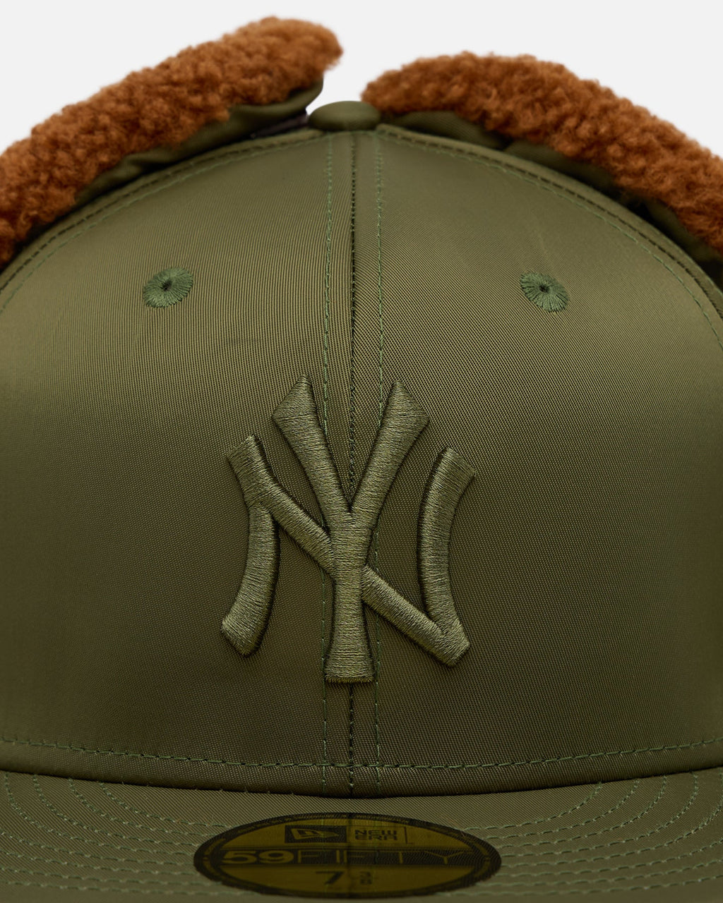 New Era X Alpha Industries New York Yankees 59FITY Dog Ear Fitted Olive