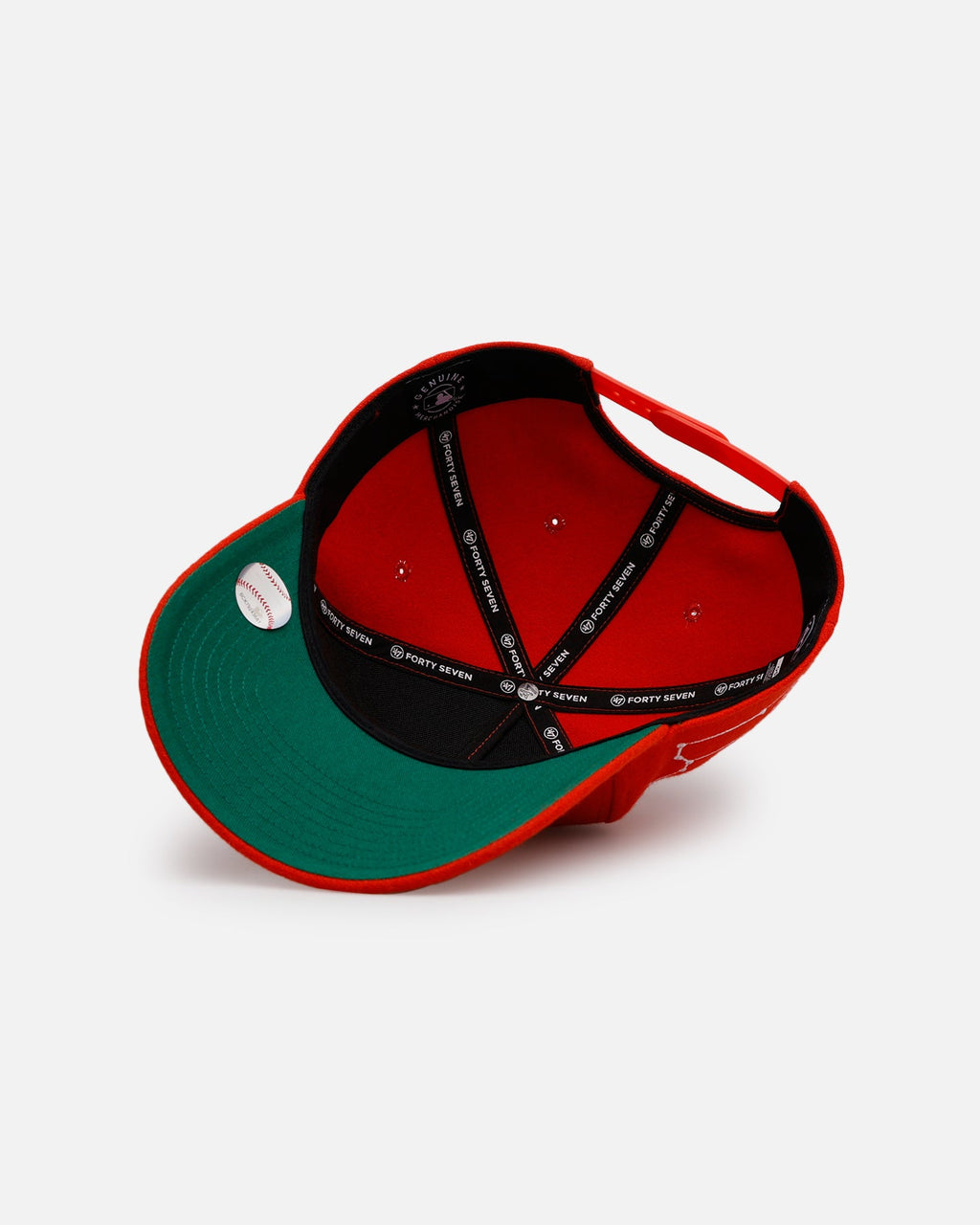 47 Brand Los Angeles Dodgers 'Zodiac' Leo 47 Offside Snapback Orange