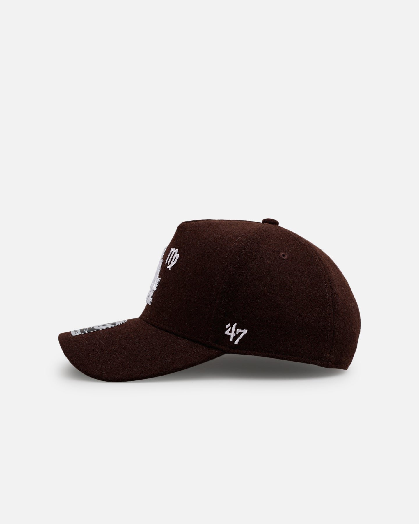 47 Brand Los Angeles Dodgers 'Zodiac' Virgo 47 Offside Snapback Brown