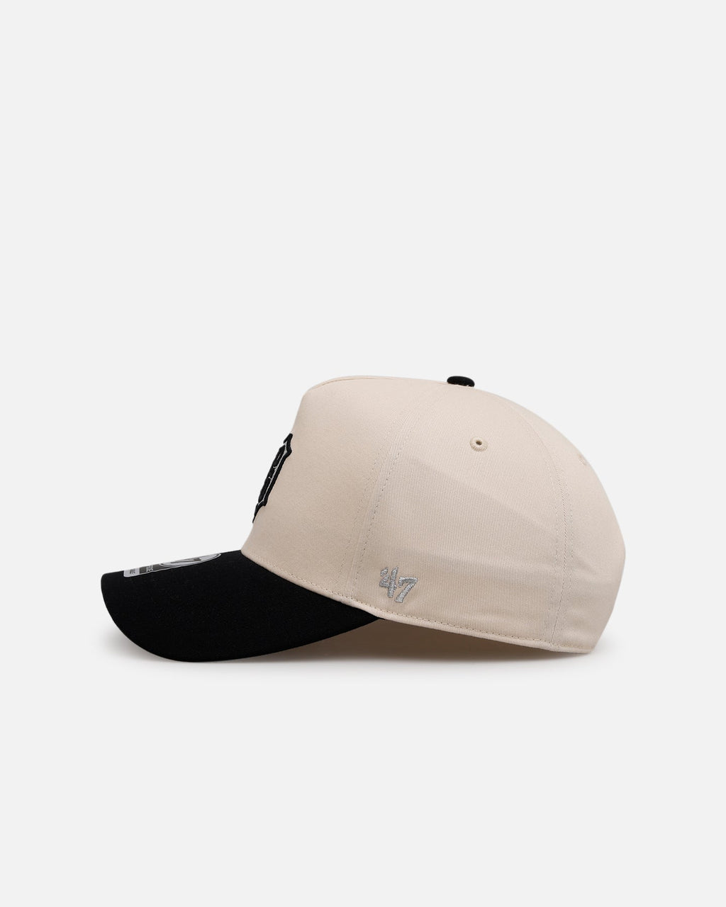 47 Brand Detroit Tigers 'Herringbone' 47 Offside Snapback Natural/Black