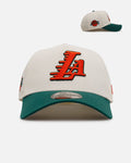 New Era Los Angeles Lakers 'Citrus' 9FORTY A-Frame Snapback Chrome/Green/Orange