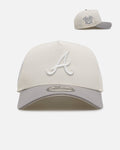 New Era Atlanta Braves 'Too Clean' 9FORTY A-Frame Snapback Chrome