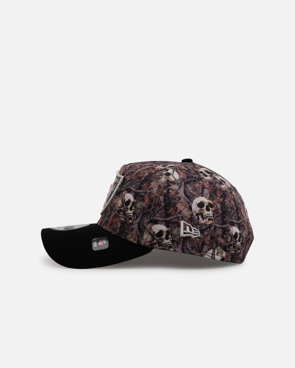 New Era Las Vegas Raiders 'Camo Skulls' 9FORTY A-Frame Snapback Camo