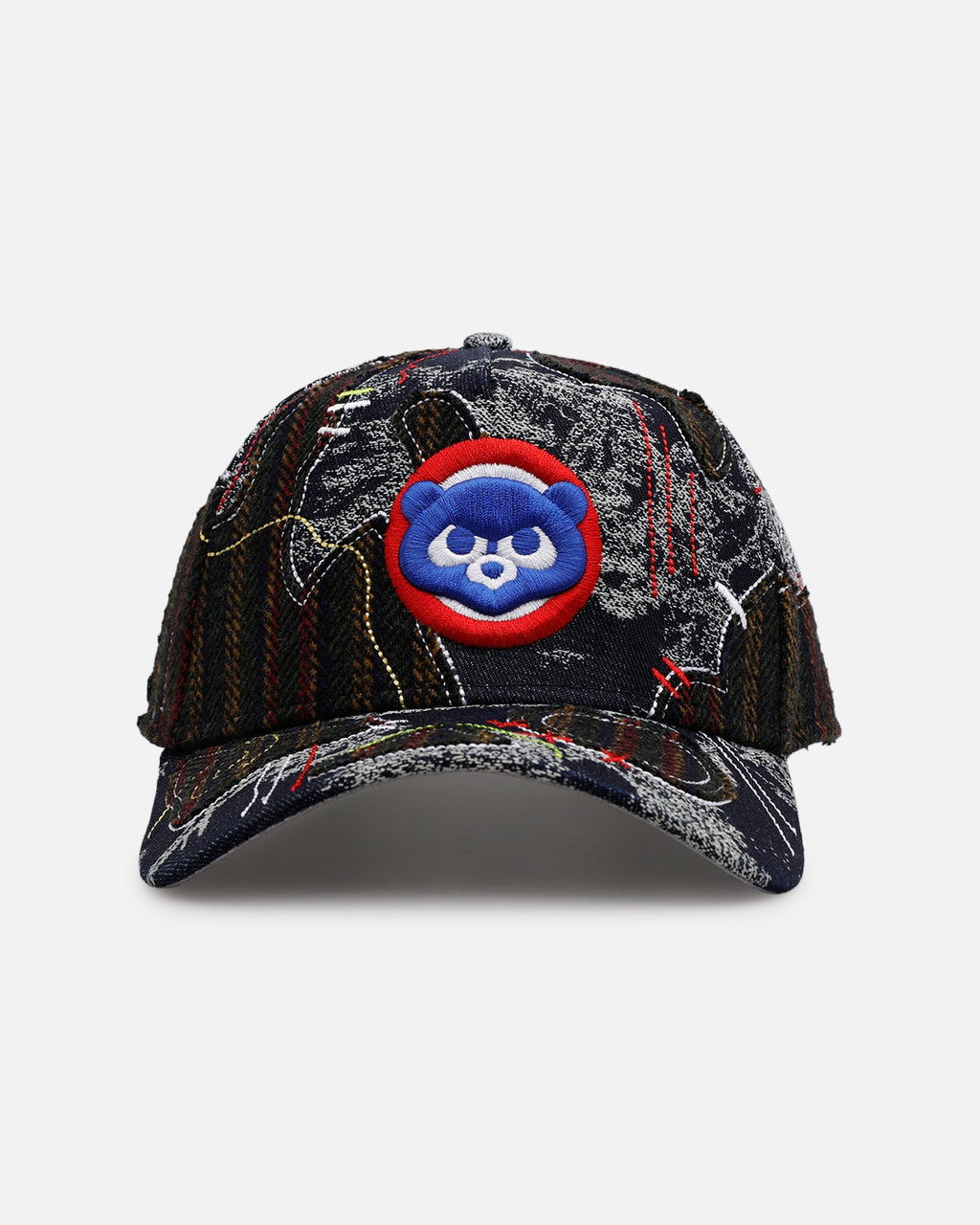 New Era Chicago Cubs 'Running Stitch' 9FORTY A-Frame Snapback Multi