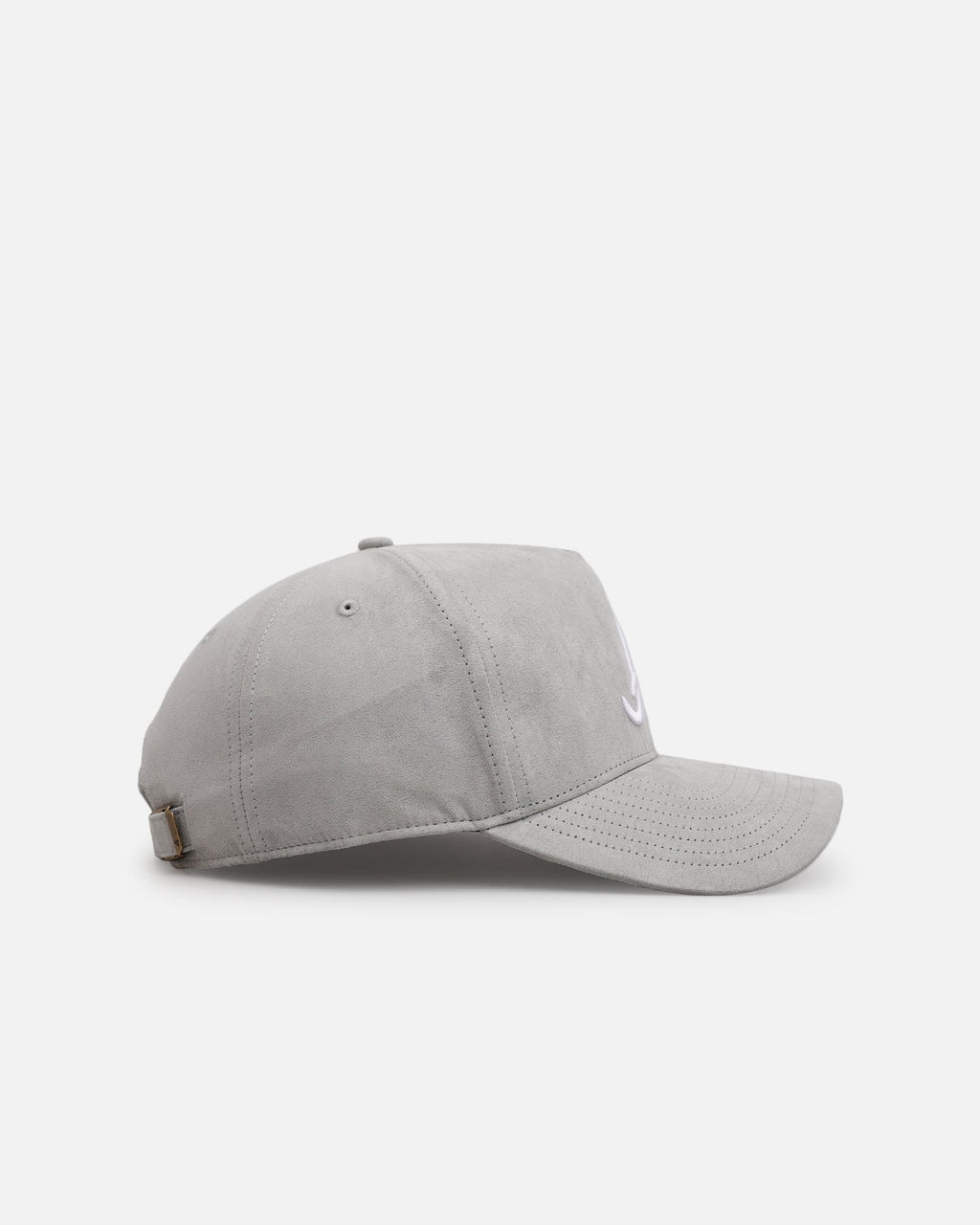 47 Brand Atlanta Braves 'Ultrasuede' '47 MVP DT Strapback Gray/White
