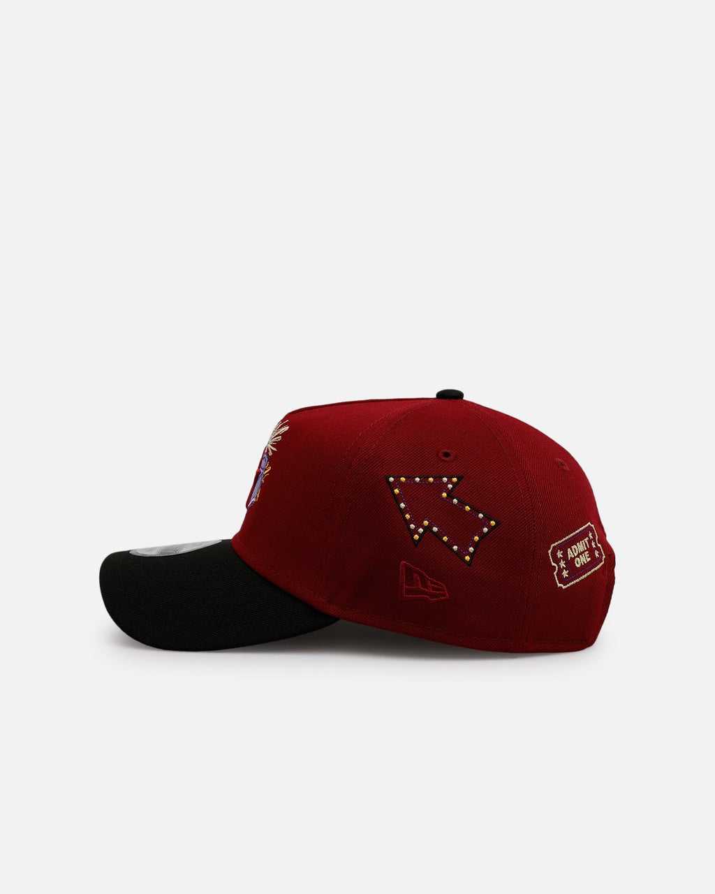 New Era Houston Astros 'Carnival' 9FORTY A-Frame Snapback Cardinal