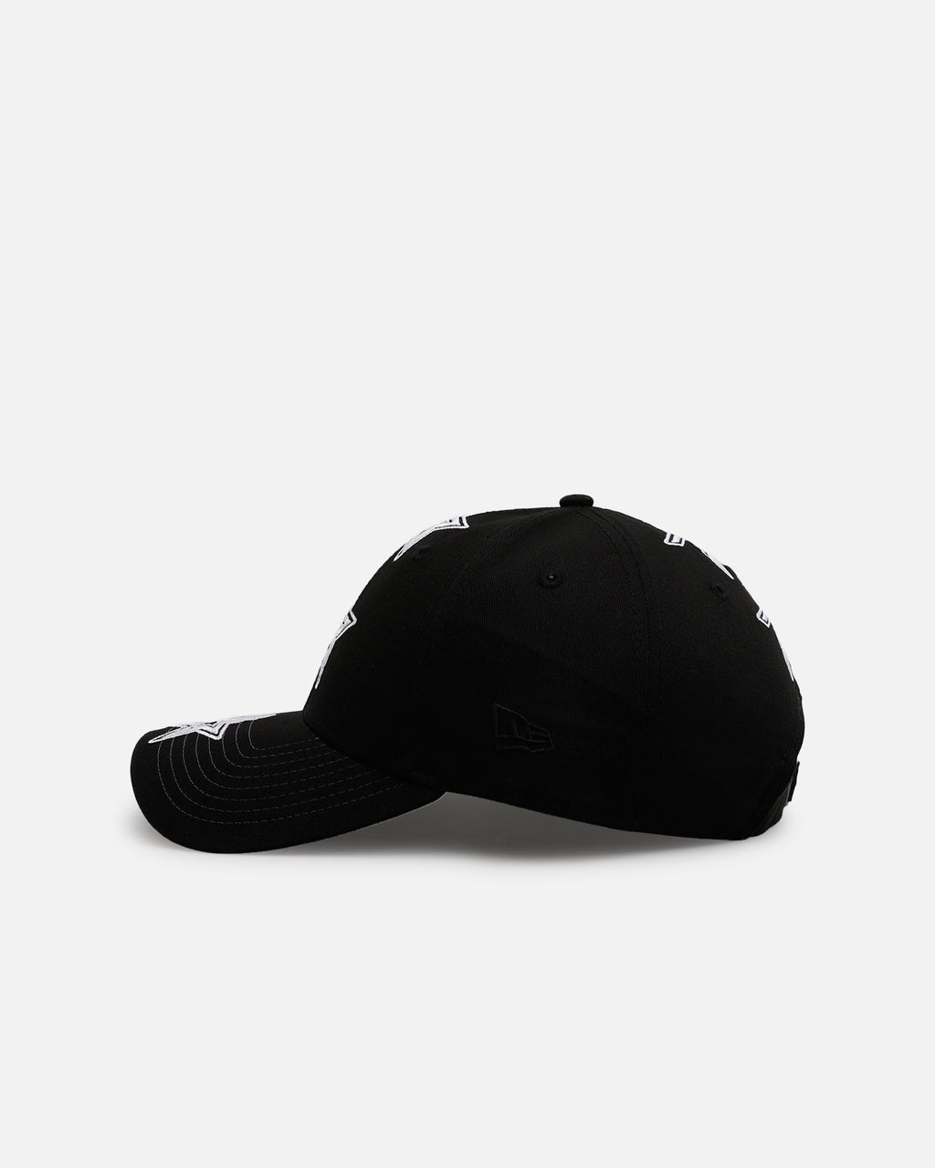New Era Houston Astros 'Spine' 9FORTY A-Frame Strapback Black/White