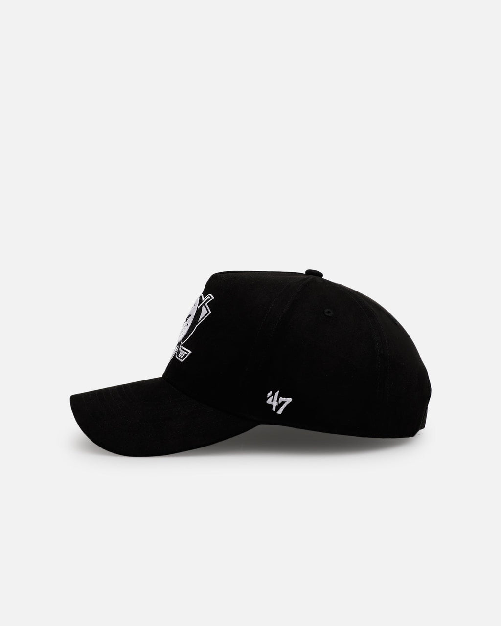 47 Brand Anaheim Ducks 'Ultrasuede' 47 MVP Strapback Black/White