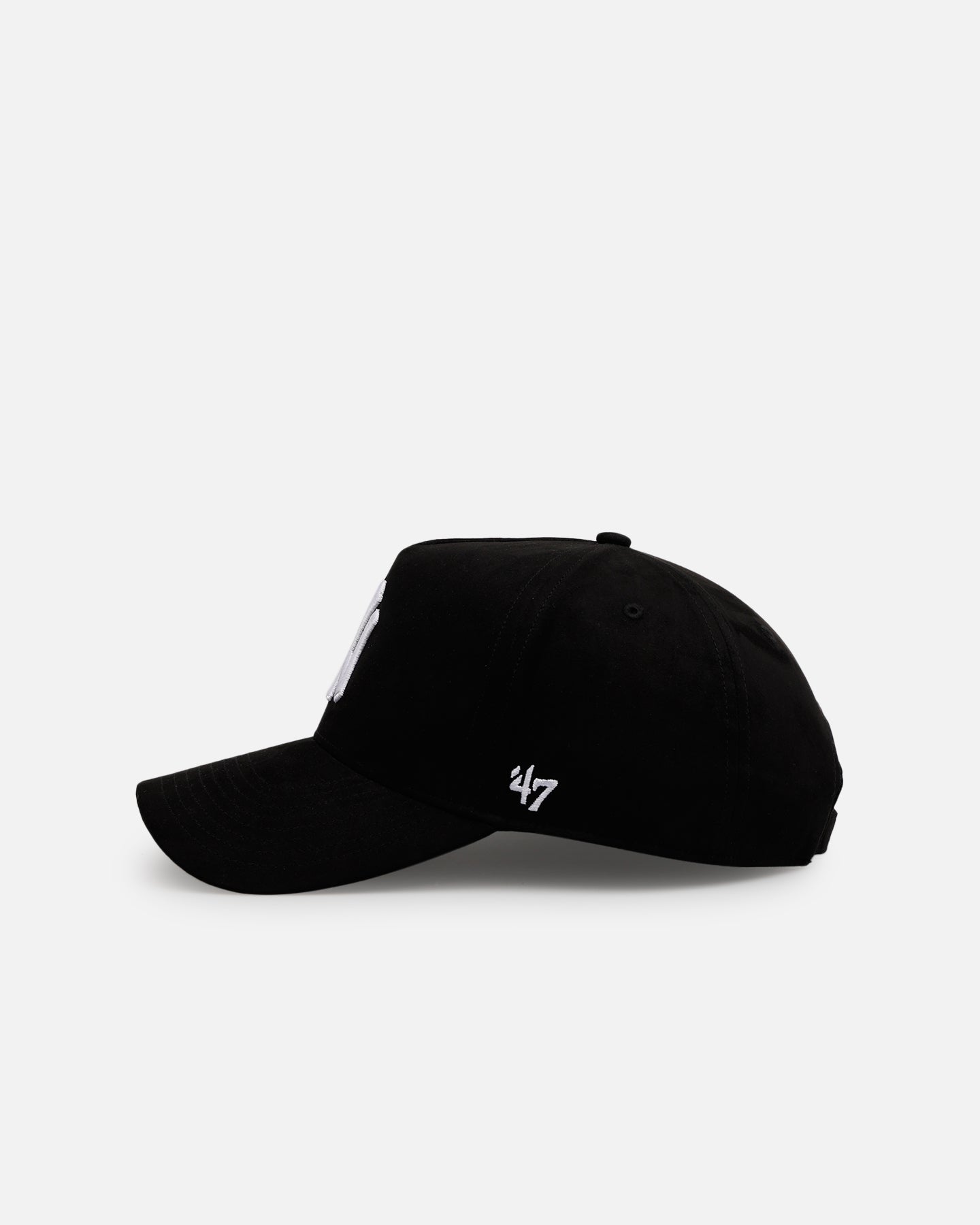 47 Brand New York Yankees 'Ultrasuede' 47 MVP Strapback Black/White