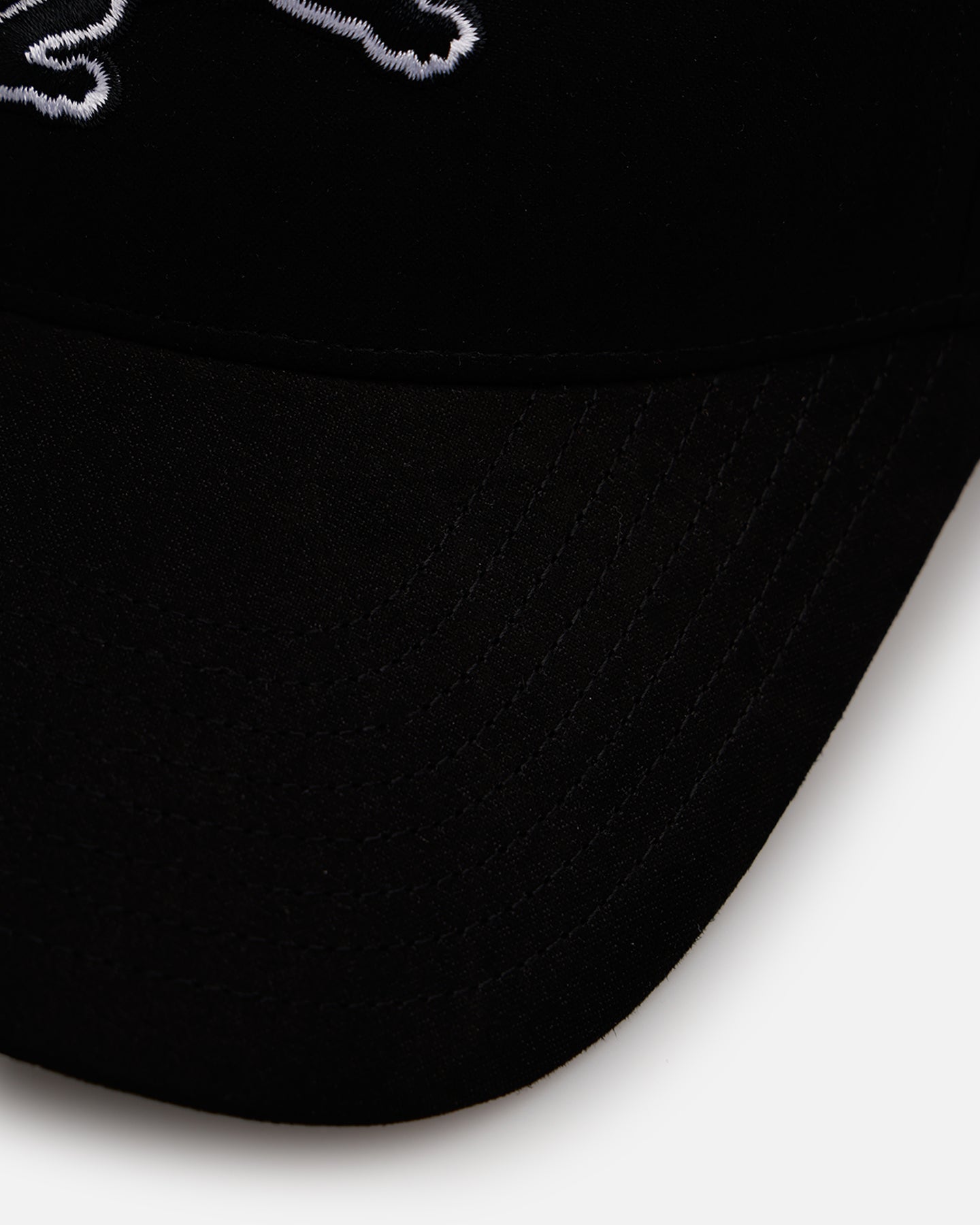 47 Brand Detroit Lions 'Ultrasuede' 47 MVP Strapback Black/White
