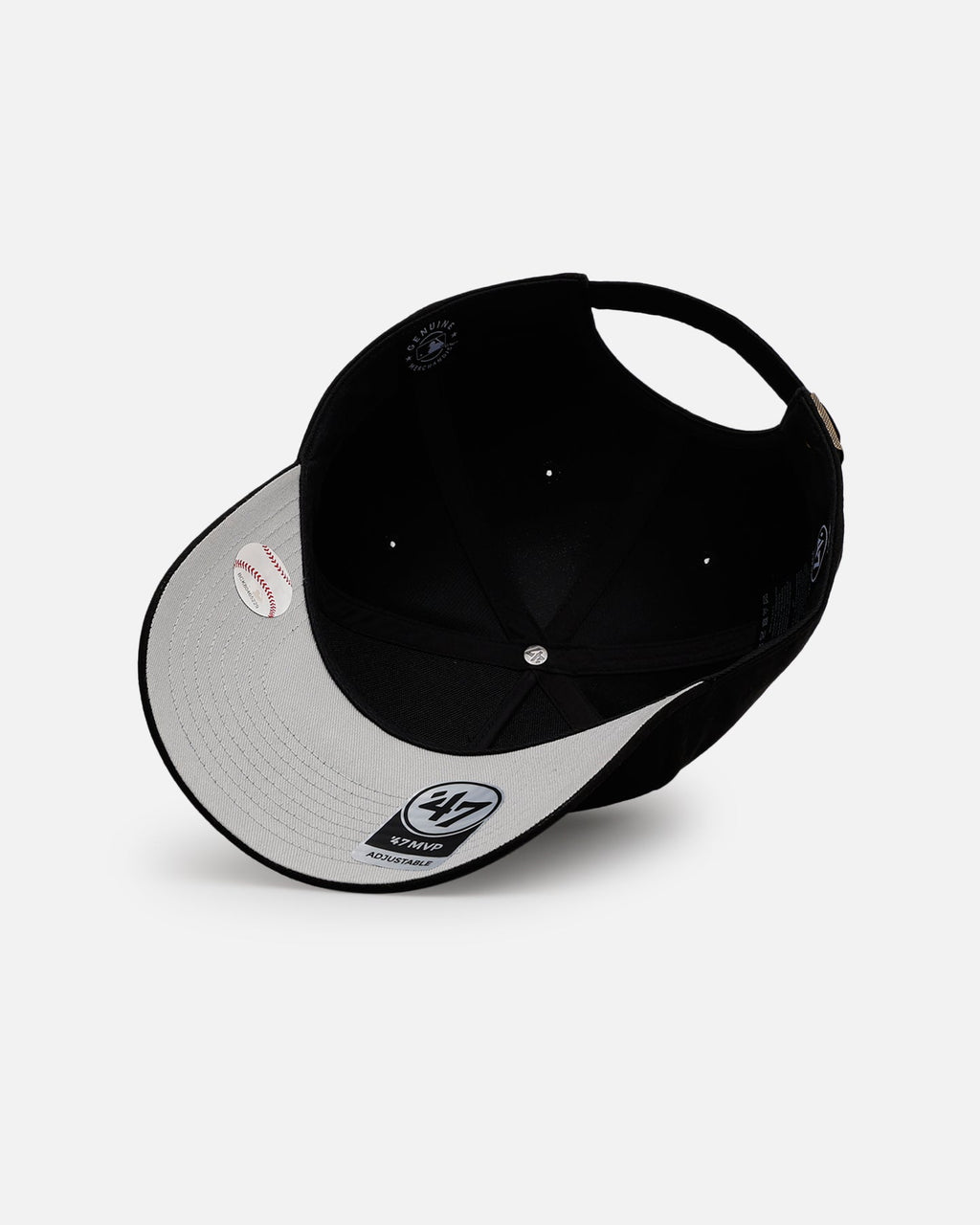 47 Brand Philadelphia Phillies 'Ultrasuede' 47 MVP Strapback Black/White