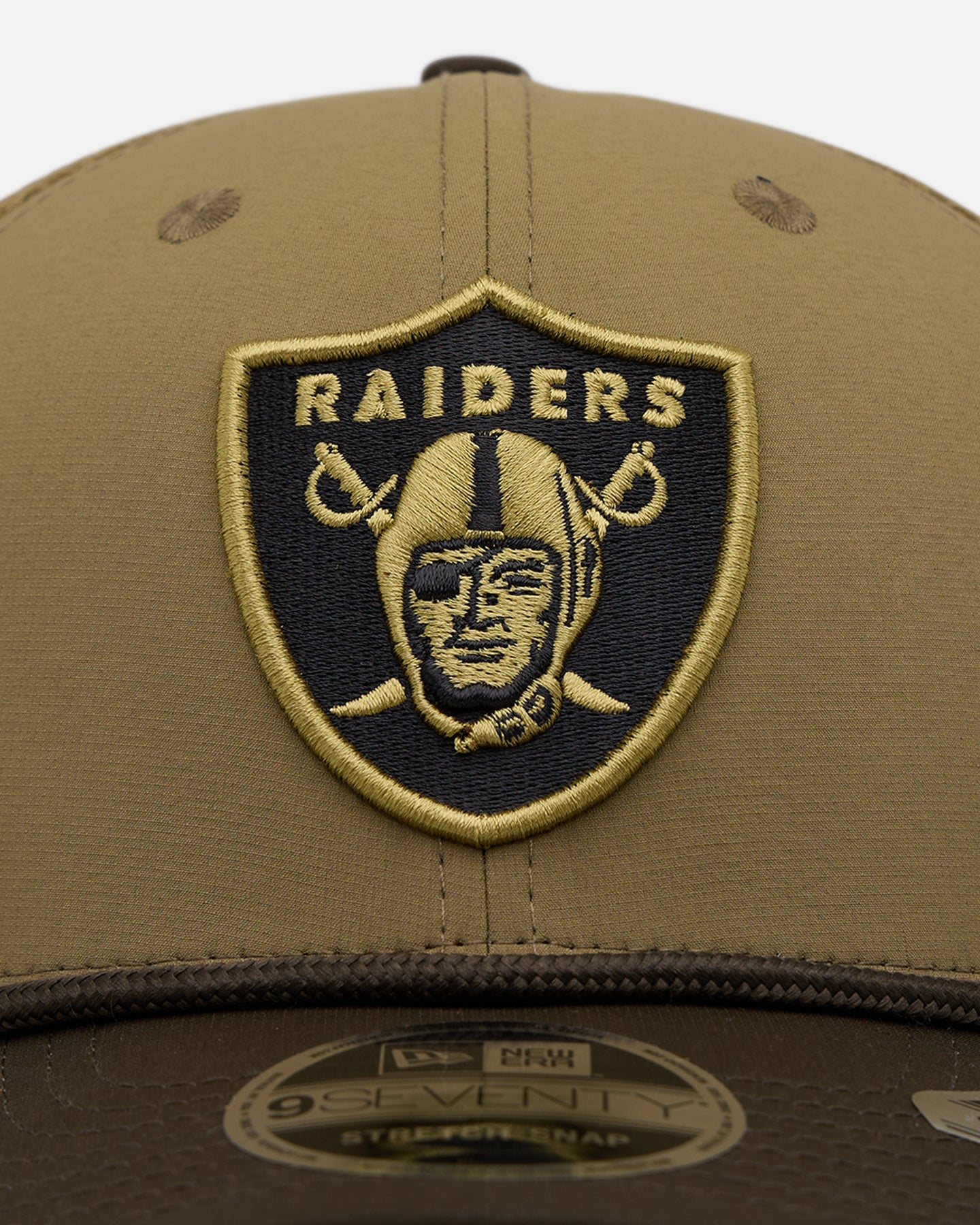 New Era Las Vegas Raiders 'Salute' 9SEVENTY Snapback Olive