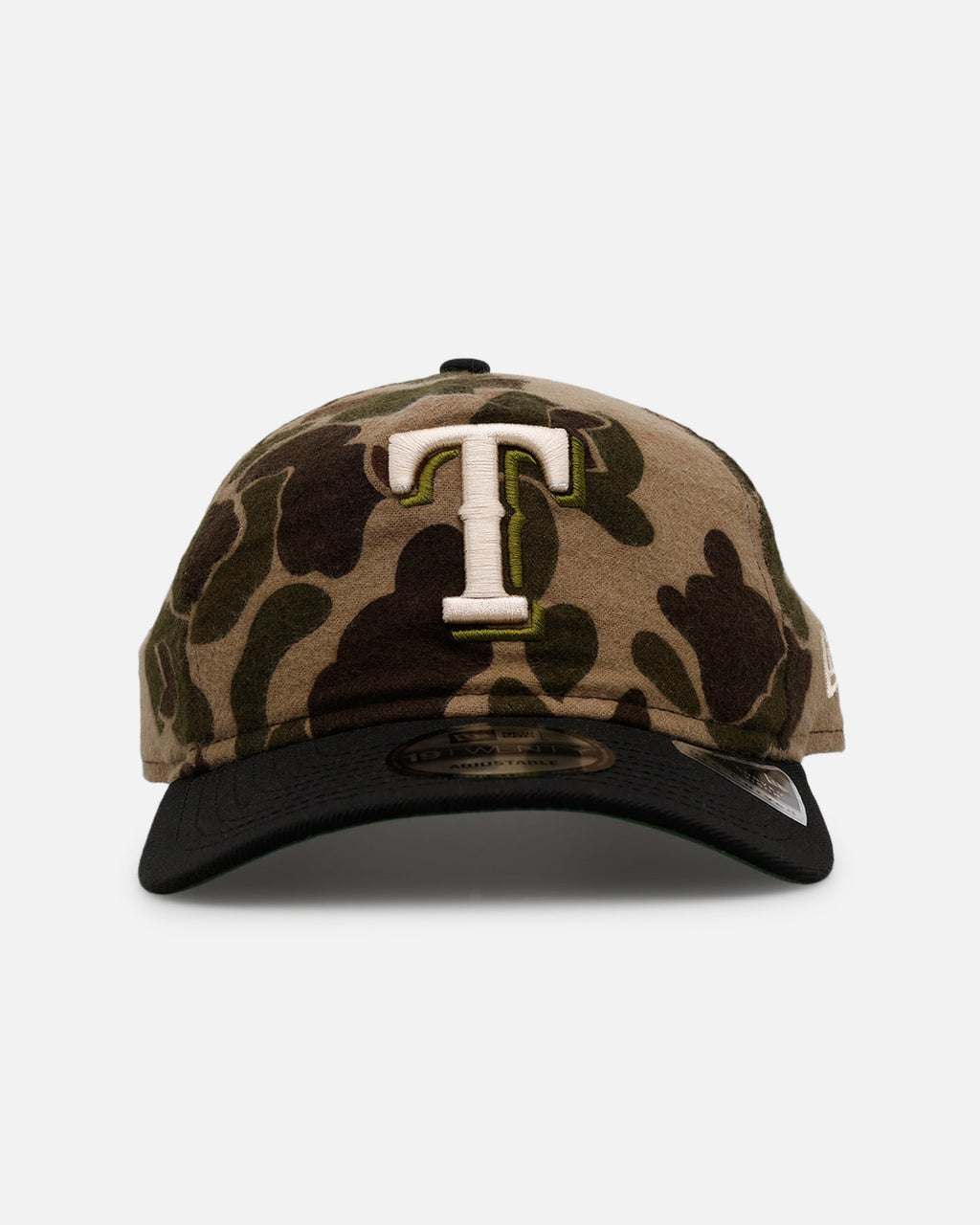 New Era Texas Rangers 'Wool Duck Camo' 19TWENTY Strapback Duck Camo