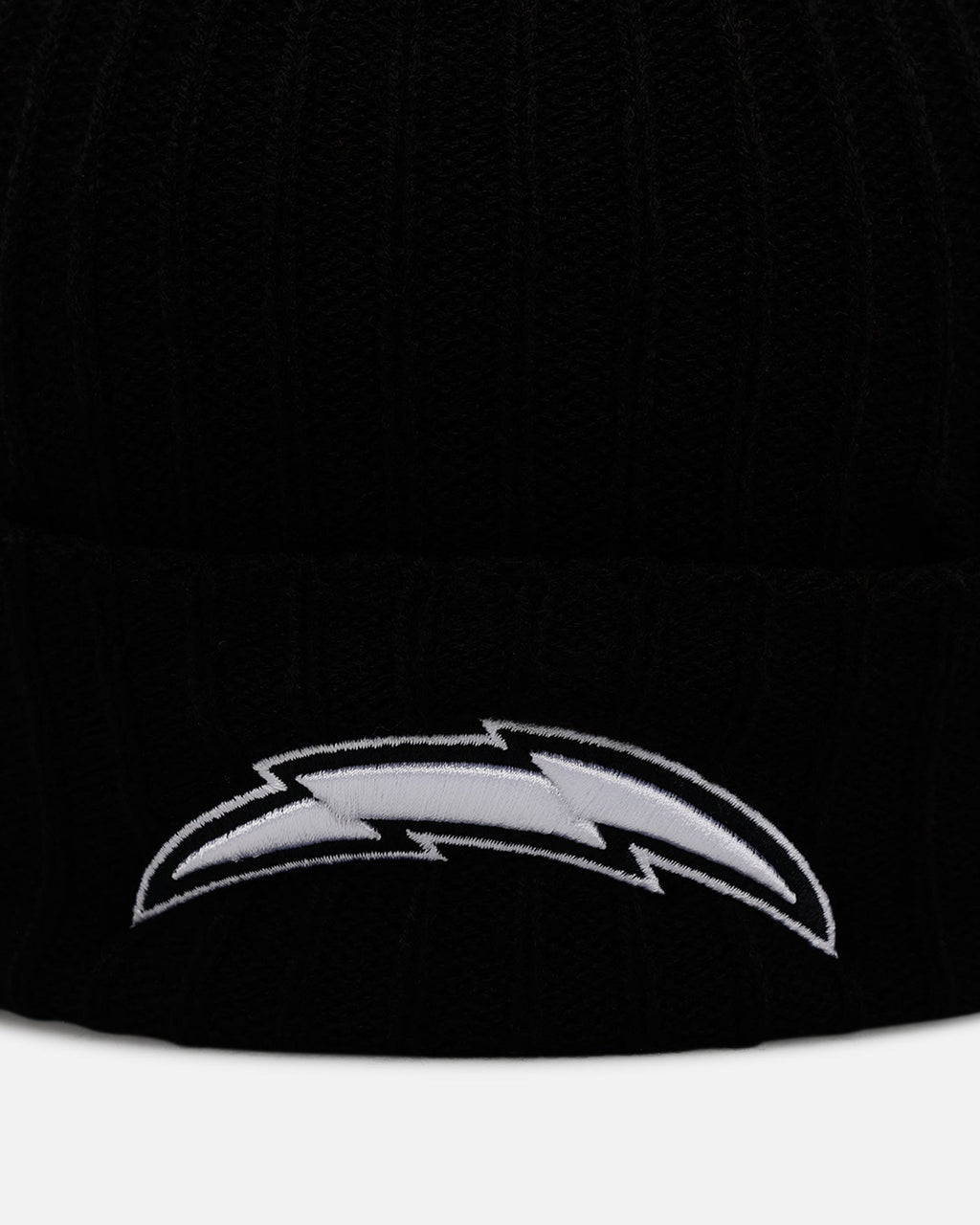 47 Brand Los Angeles Chargers Harbor Cuff Knit Beanie Black