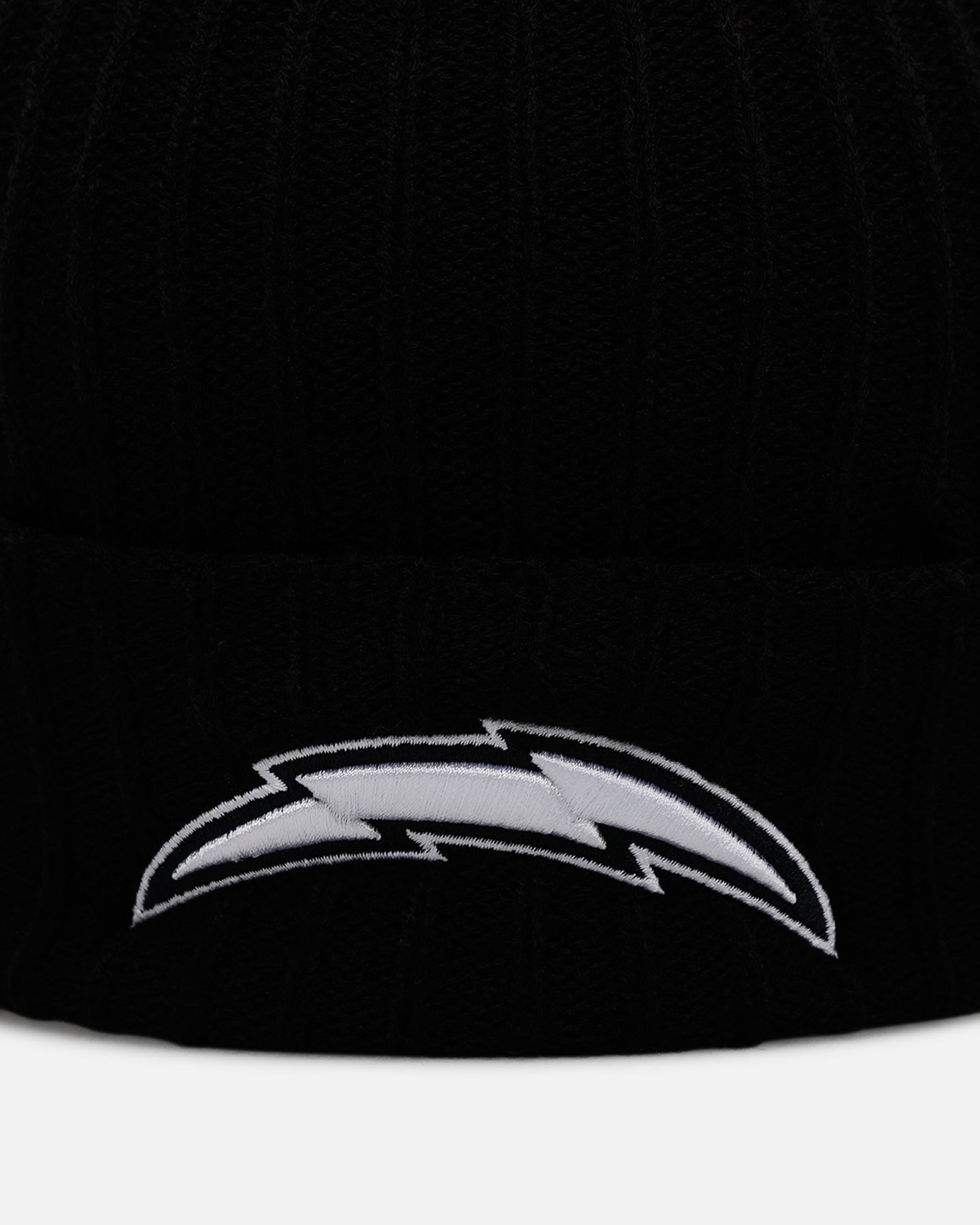 47 Brand Los Angeles Chargers Harbor Cuff Knit Beanie Black
