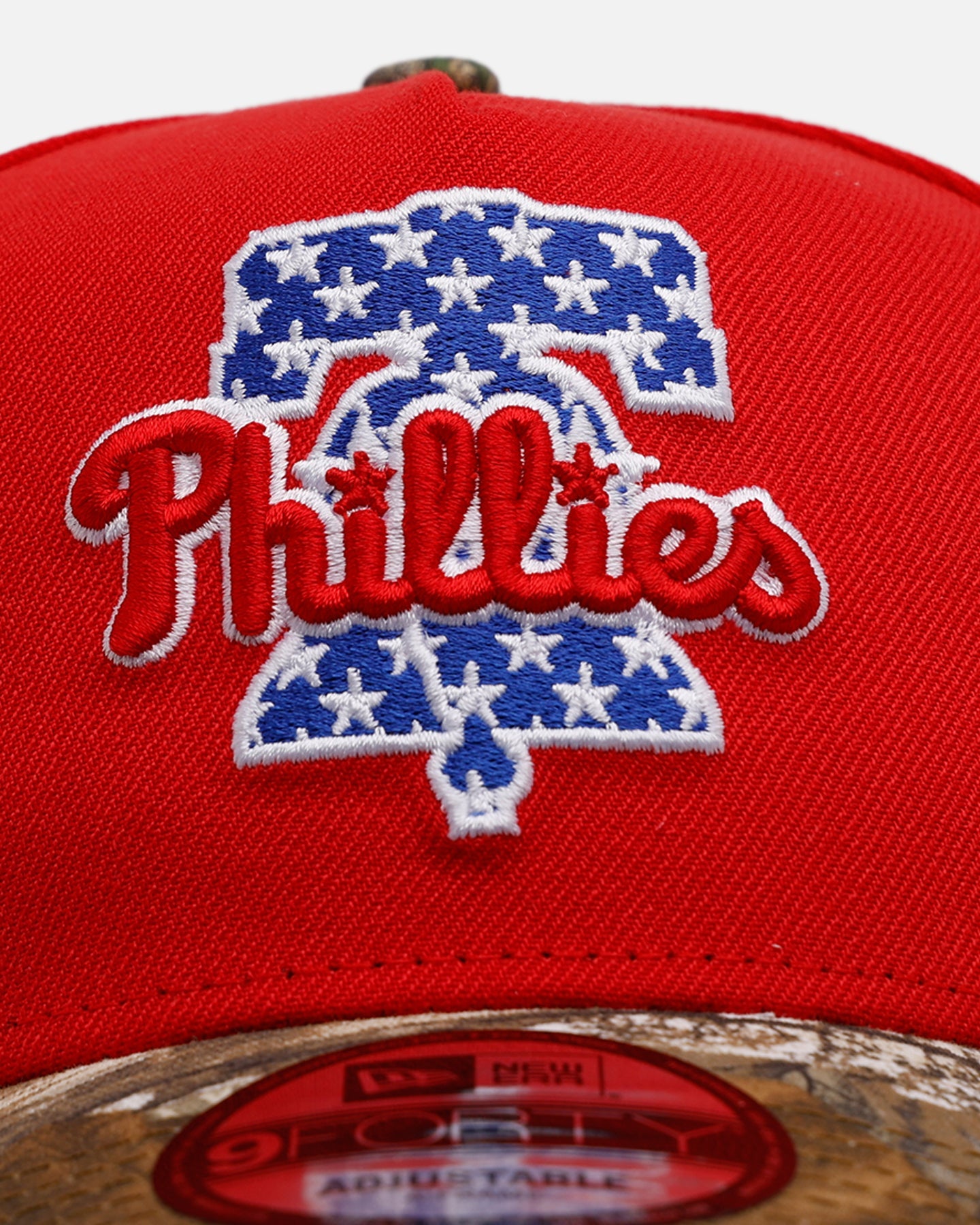 New Era Philadelphia Phillies 'Stars And Stripes' 9FORTY A-Frame Snapback Red