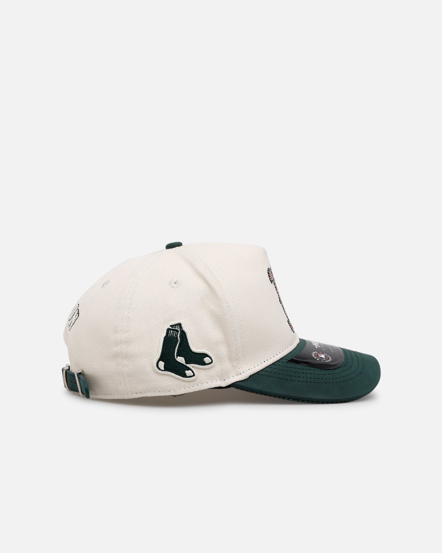 Pro Standard Boston Red Sox 'Tapestry 2.0' Pinch Front Strapback Dark Green