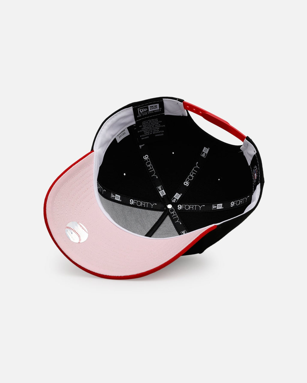 New Era Cincinnati Reds 'Team Color Hearts' 9FORTY A-Frame Snapback Official Team Color