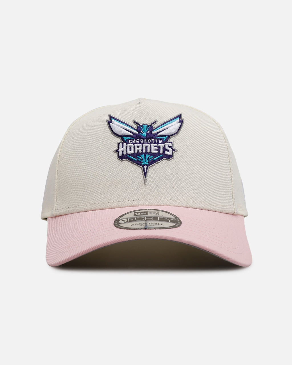 New Era Charlotte Hornets 'Pink Lemonade' 9FORTY A-Frame Snapback Pink/Yellow