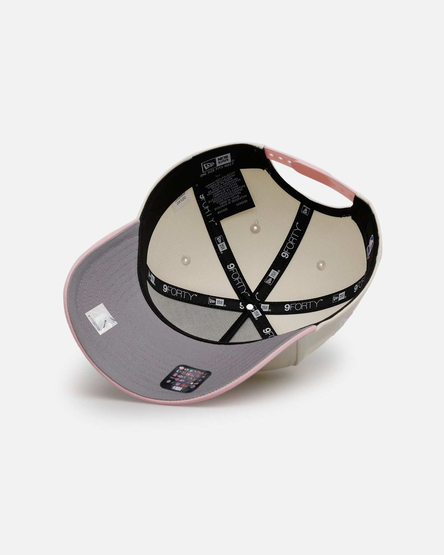New Era Charlotte Hornets 'Pink Lemonade' 9FORTY A-Frame Snapback Pink/Yellow