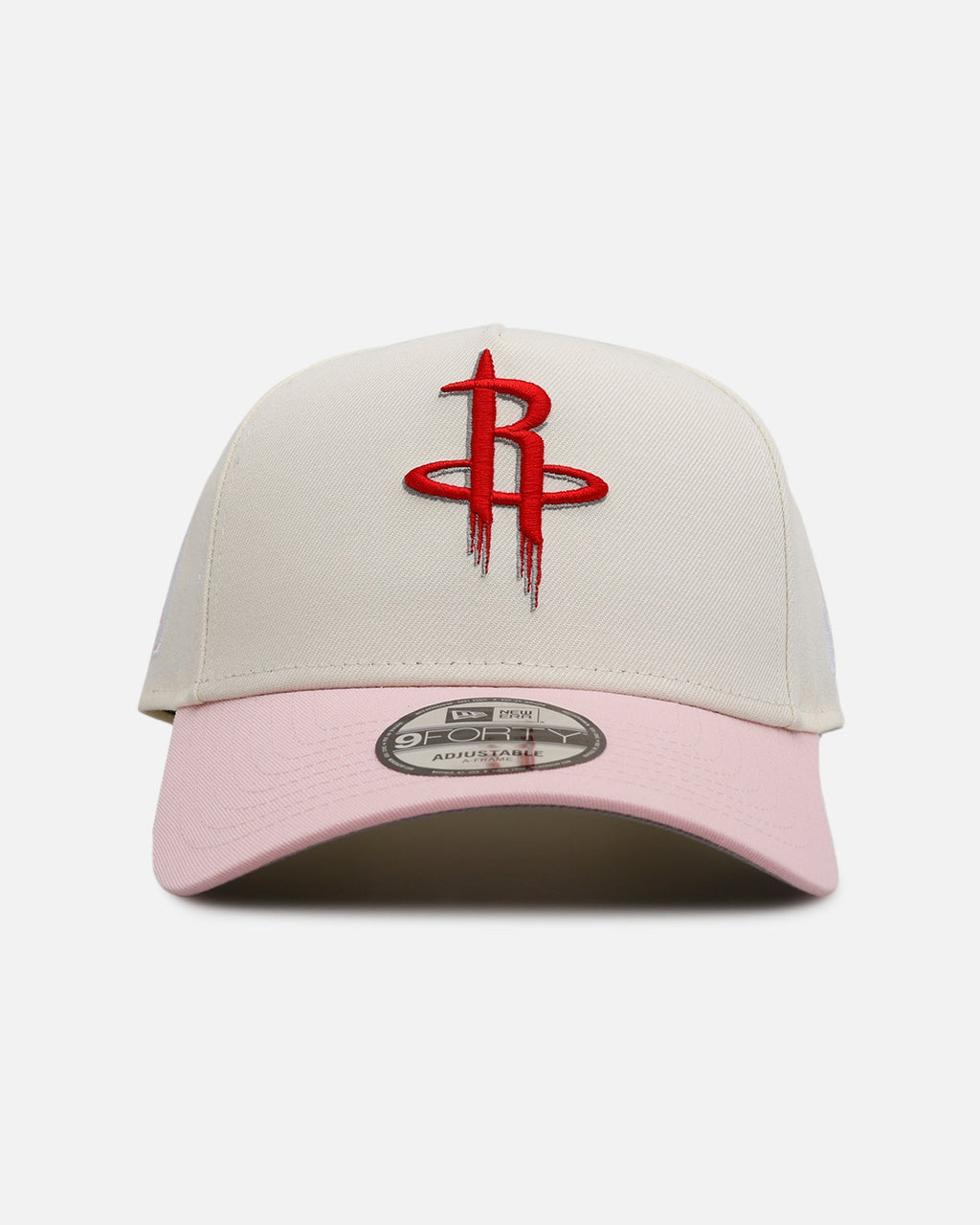New Era Houston Rockets 'Pink Lemonade' 9FORTY A-Frame Snapback Pink/Yellow