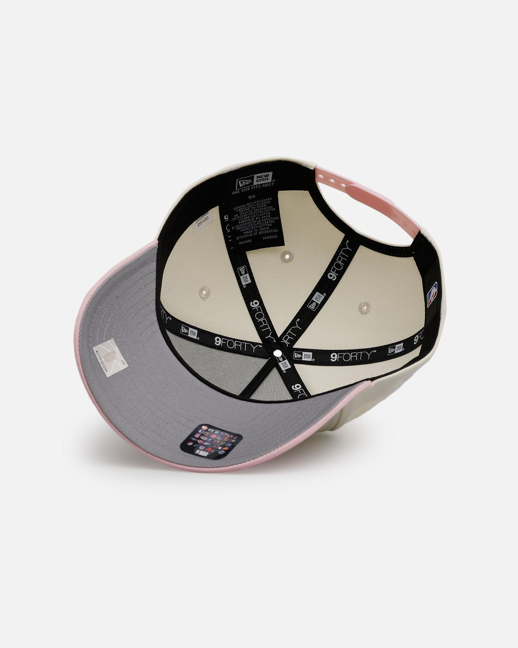 New Era Indiana Pacers 'Pink Lemonade' 9FORTY A-Frame Snapback Pink/Yellow