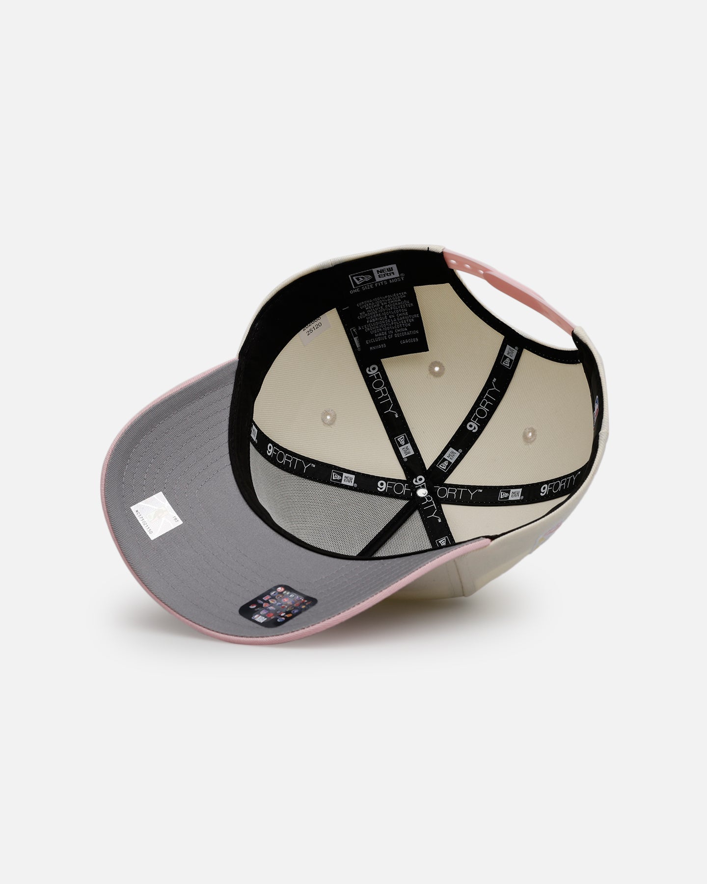 New Era Los Angeles Lakers 'Pink Lemonade' 9FORTY A-Frame Snapback Pink/Yellow