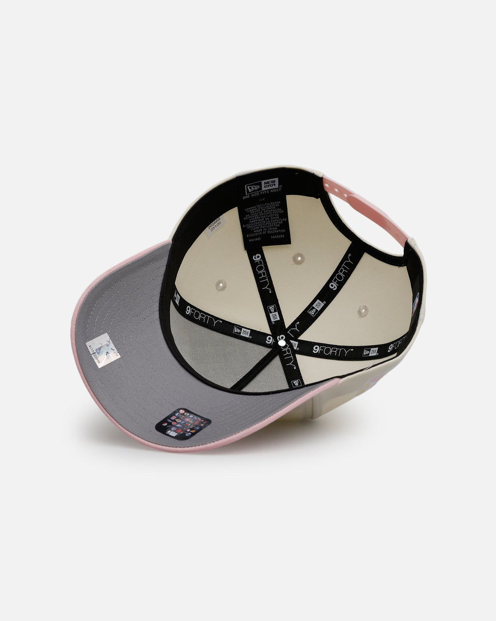New Era Milwaukee Bucks 'Pink Lemonade' 9FORTY A-Frame Snapback Pink/Yellow