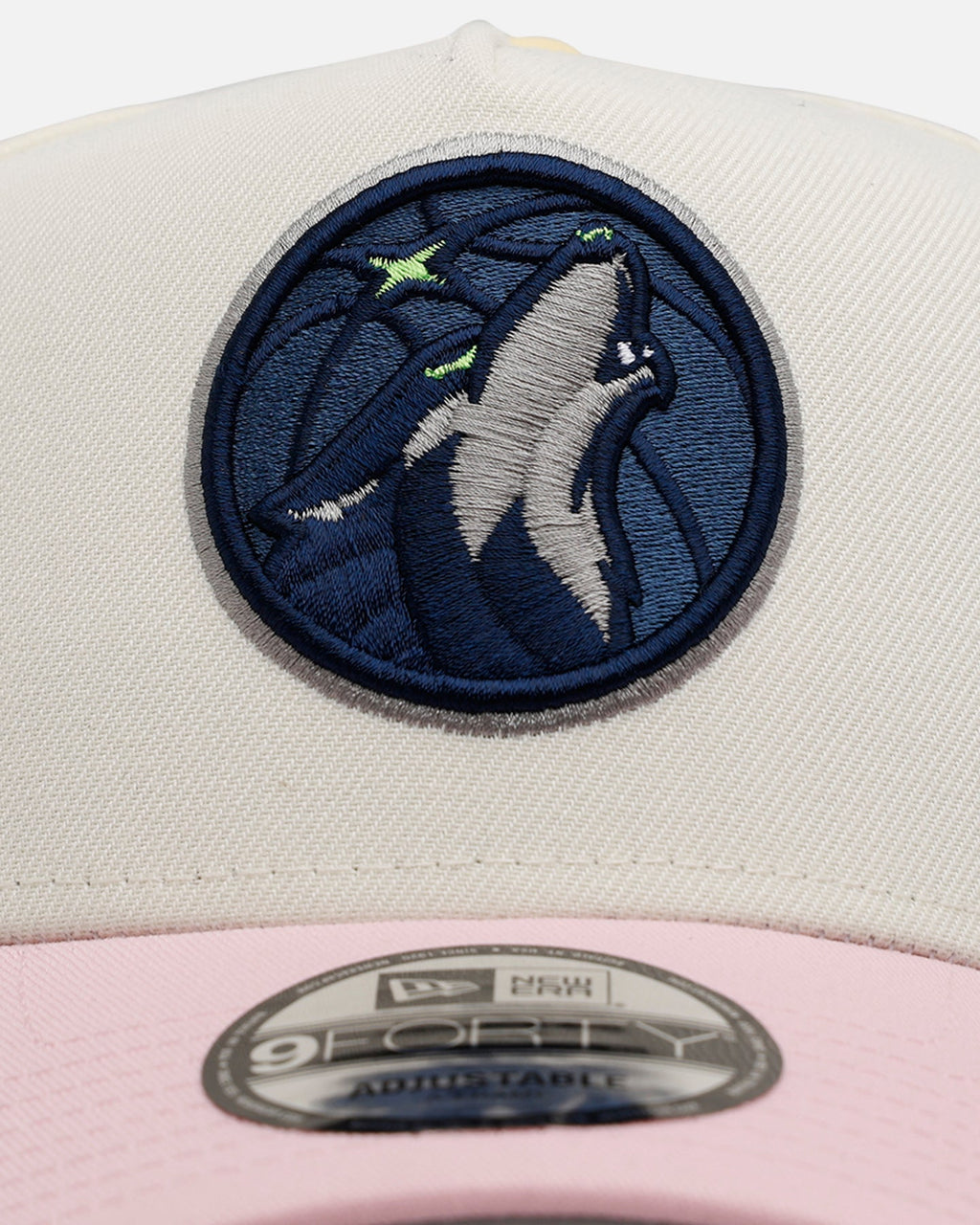 New Era Minnesota Timberwolves 'Pink Lemonade' 9FORTY A-Frame Snapback Pink/Yellow