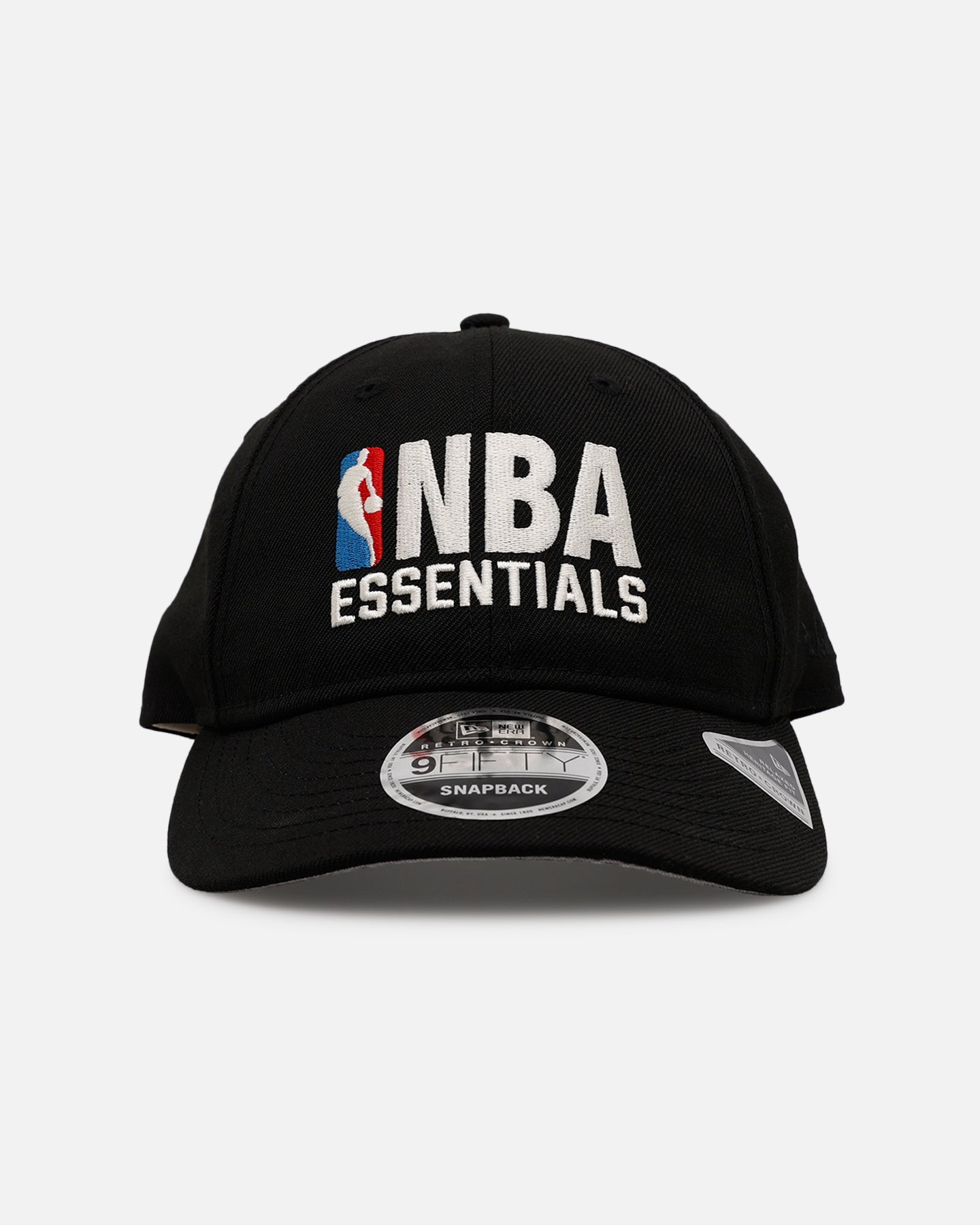 New Era NBA Logo 'Fear Of God x NBA' 9FIFTY Retro Crown Snapback Black