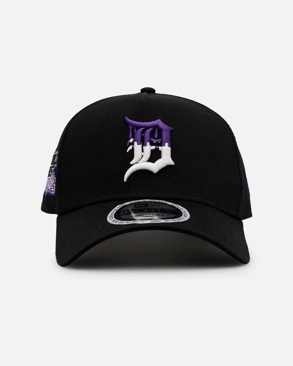 New Era Detroit Tigers 'Drip 3.0' 9FORTY A-Frame Snapback Black/Glow