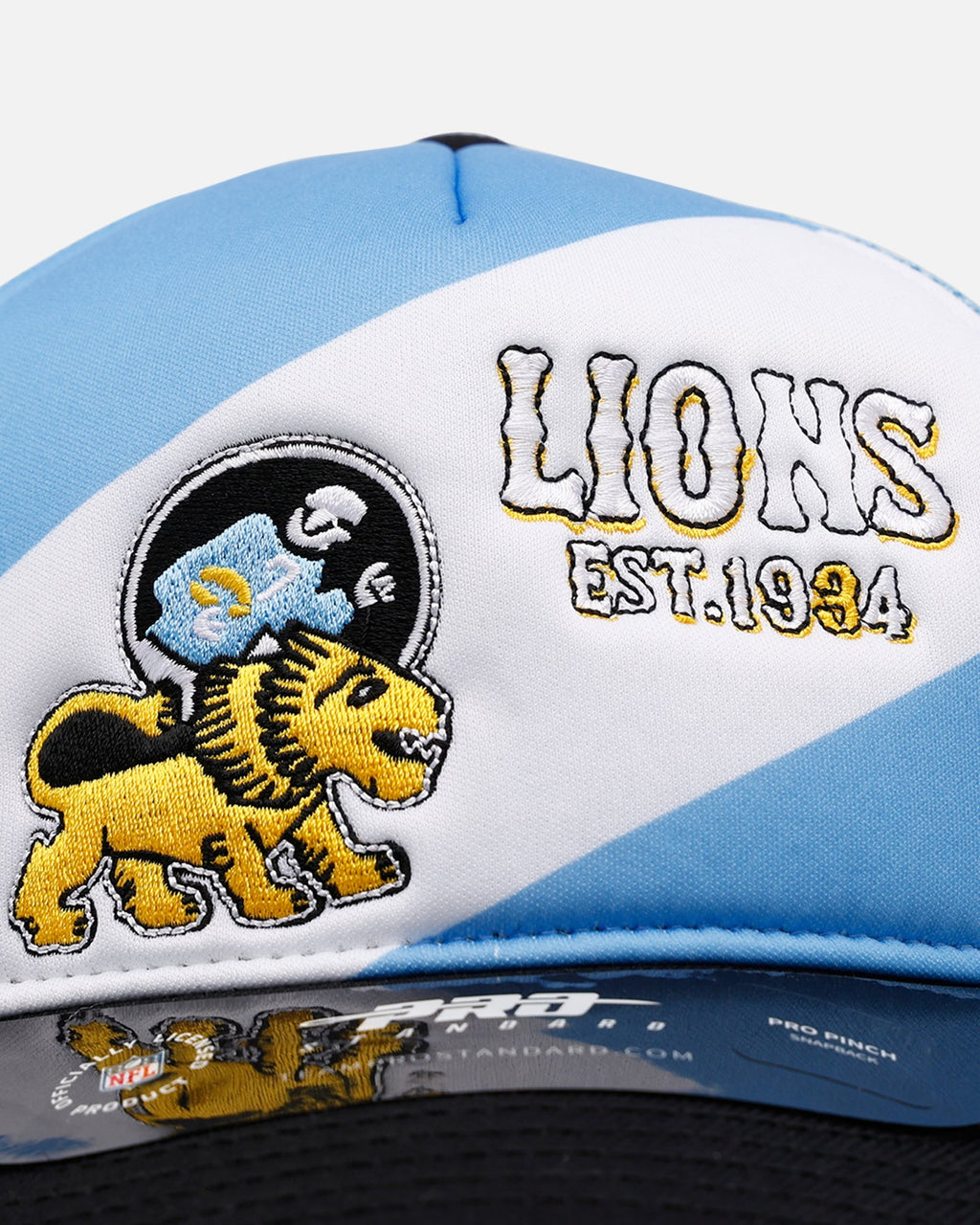 Pro Standard Detroit Lions 'NFL Kickoff' Trucker Snapback Light Blue