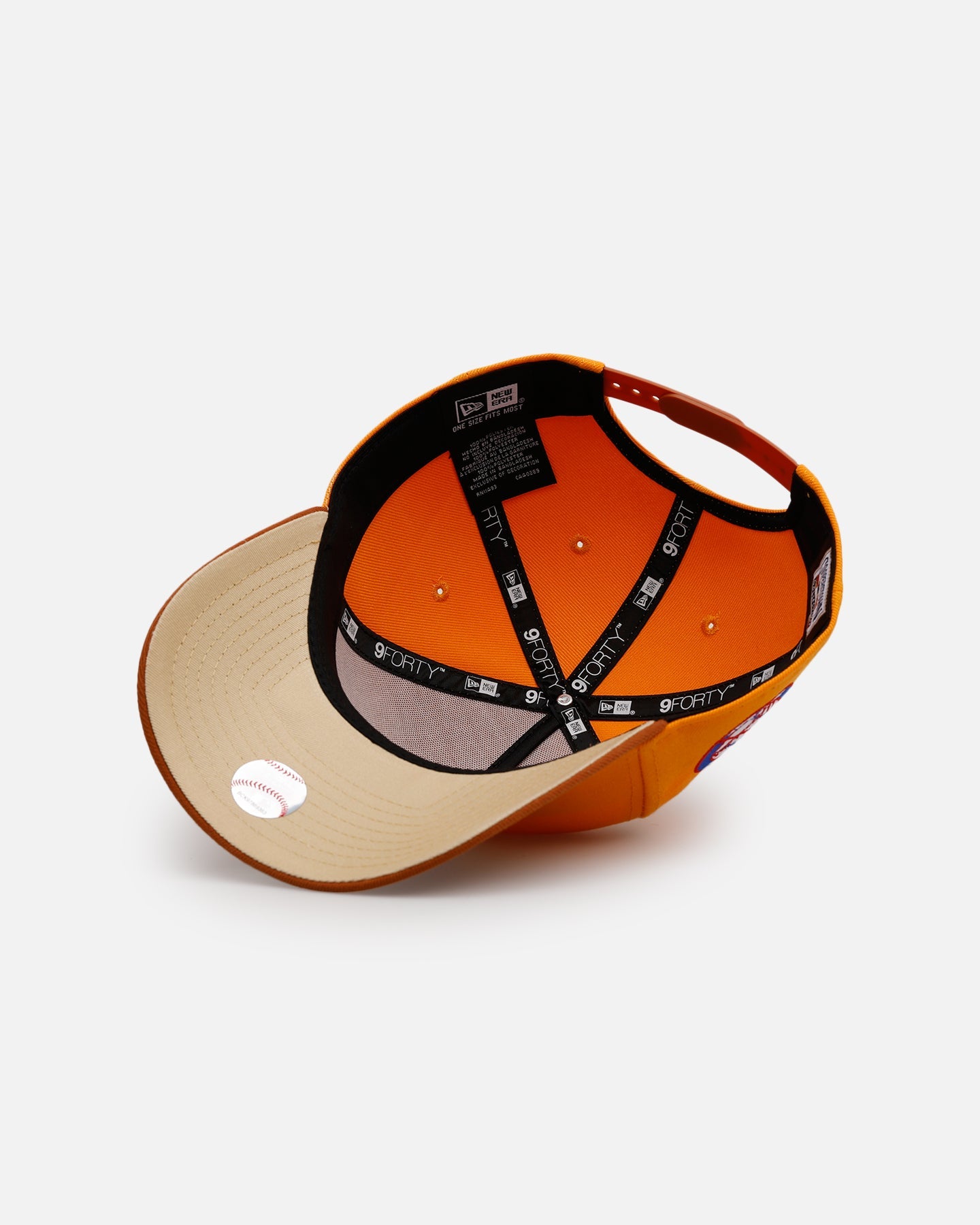 New Era New York Yankees 'Beer' 9FORTY A-Frame Snapback Gold/Brown