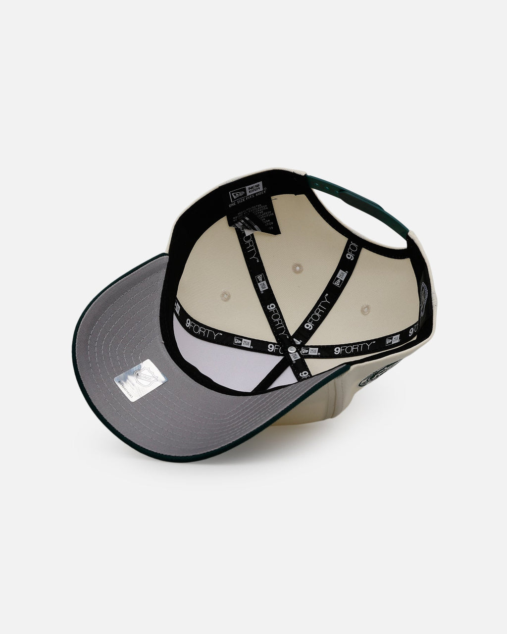 New Era Chicago Blackhawks 'Evergreen 2.0' 9FORTY A-Frame Snapback Chrome/Dark Green