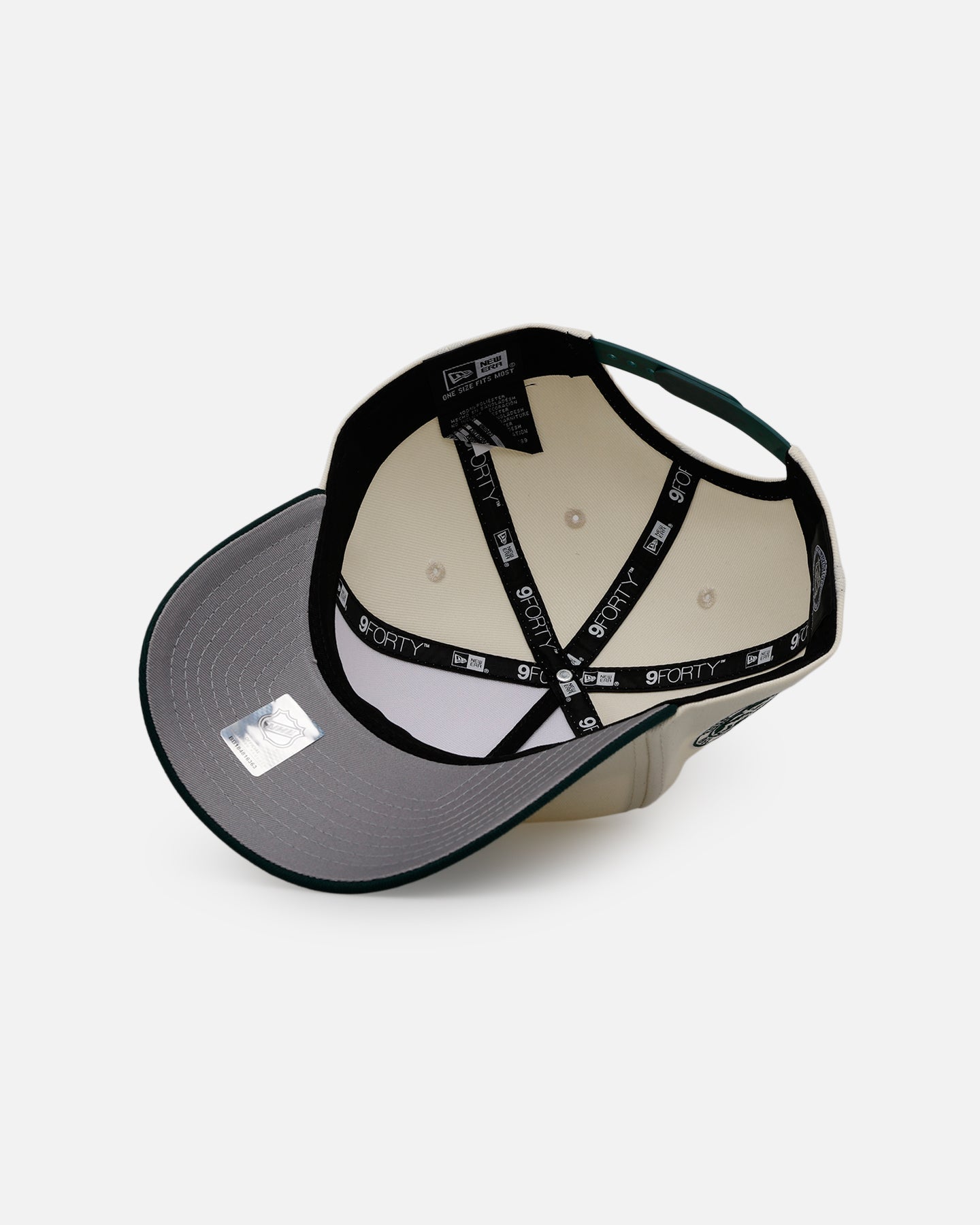 New Era Chicago Blackhawks 'Evergreen 2.0' 9FORTY A-Frame Snapback Chrome/Dark Green