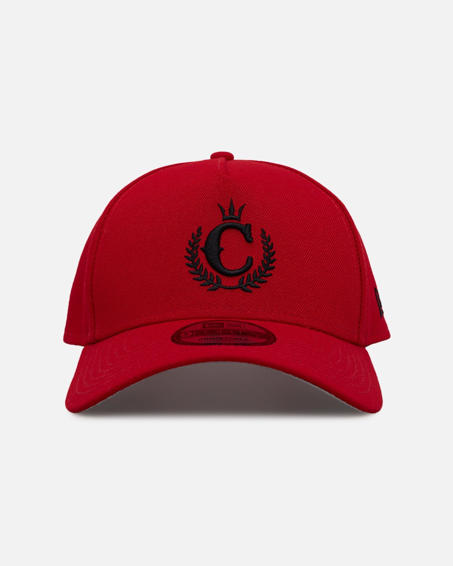 New Era X Culture Kings 9FORTY A-Frame Snapback Red/Black