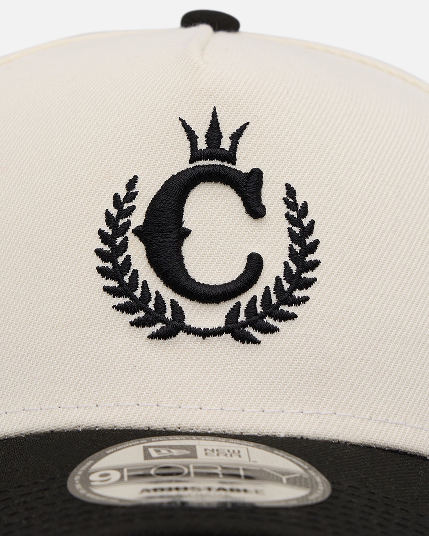 New Era X Culture Kings 9FORTY A-Frame Snapback Chrome/Black