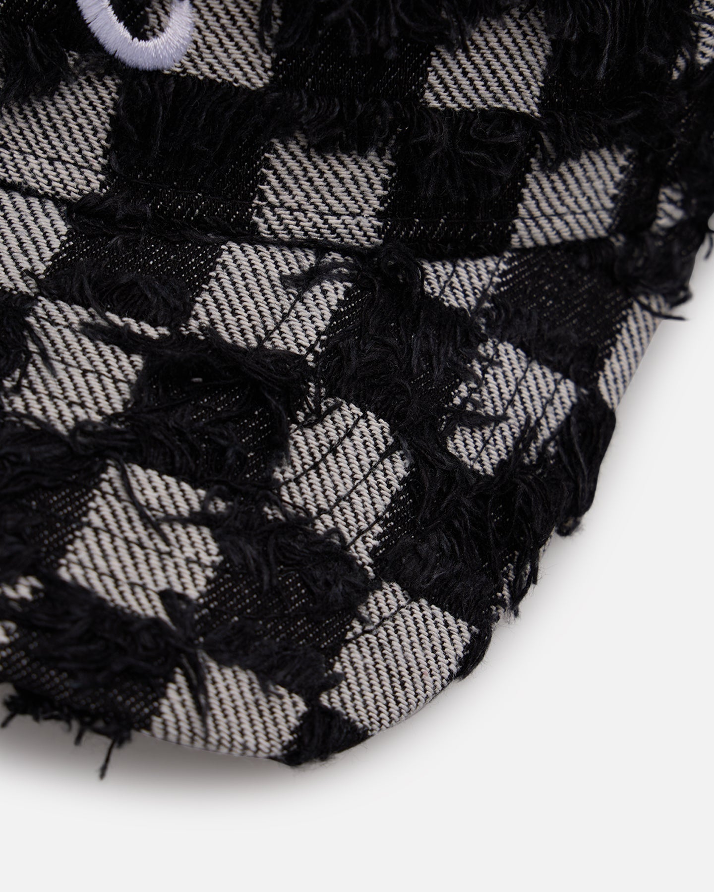 New Era Atlanta Braves 'Frayed Checkerboard' 9FORTY A-Frame Snapback Black/Grey