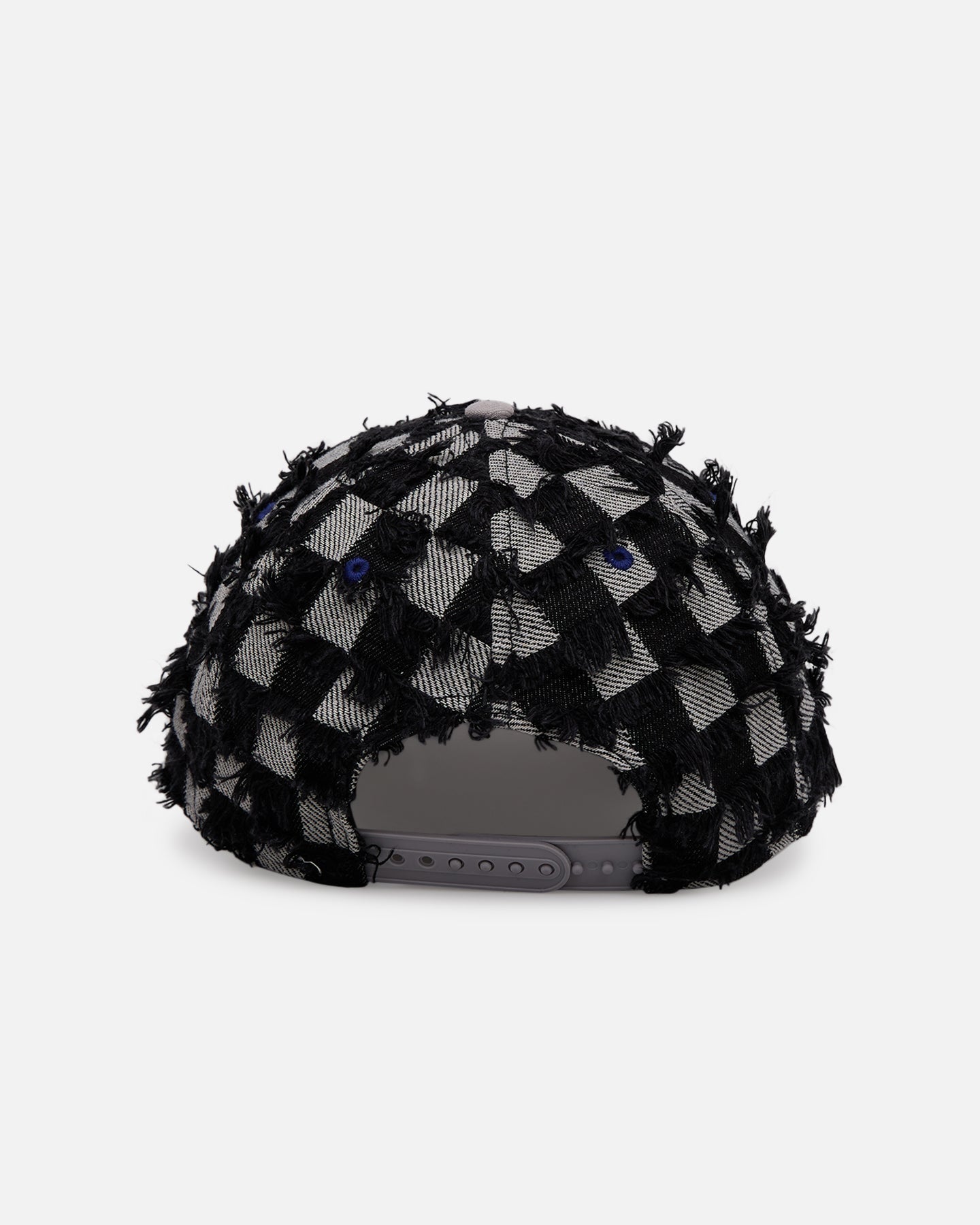 New Era Los Angeles Dodgers 'Frayed Checkerboard' 9FORTY A-Frame Snapback Black/Grey