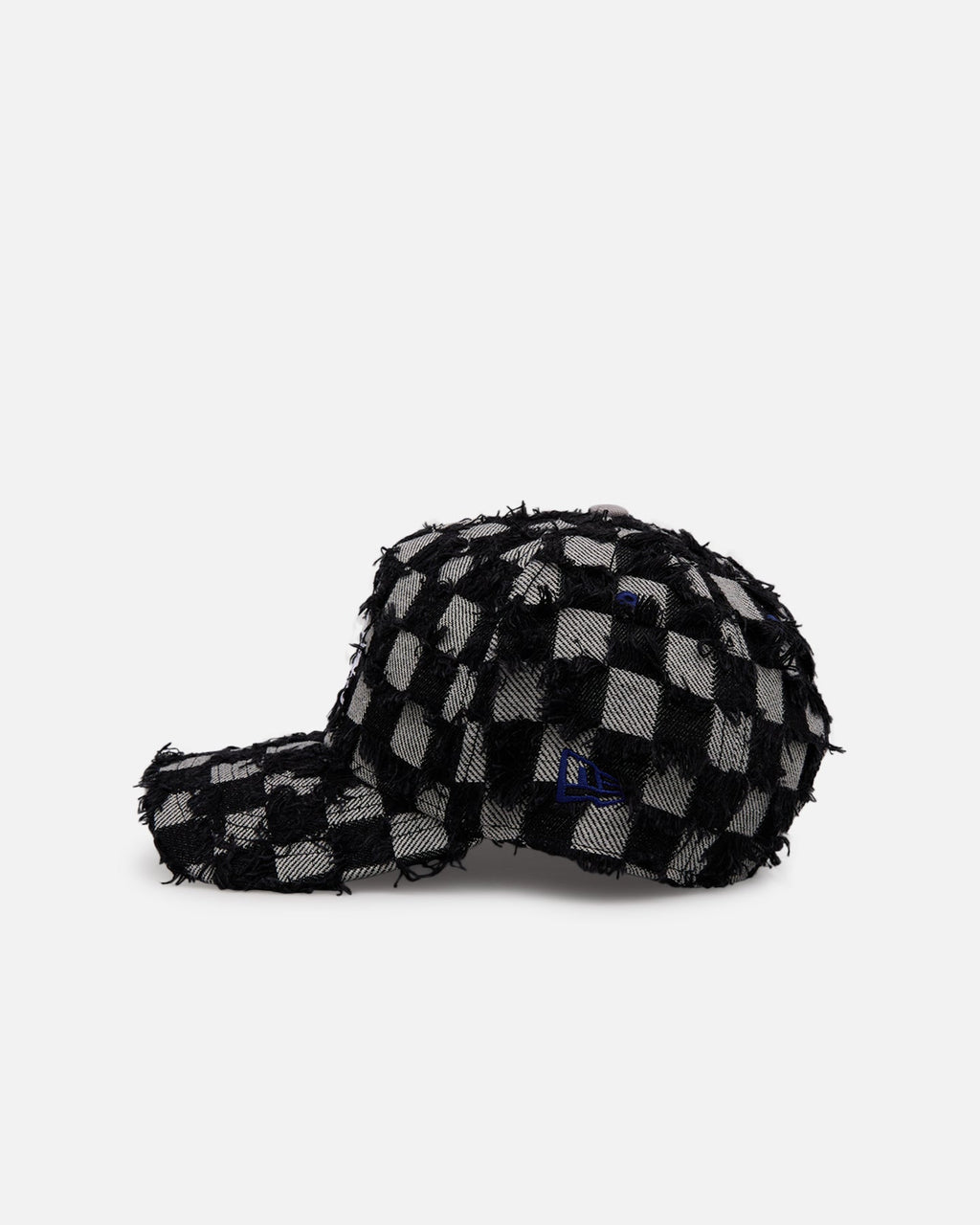 New Era Los Angeles Dodgers 'Frayed Checkerboard' 9FORTY A-Frame Snapback Black/Grey