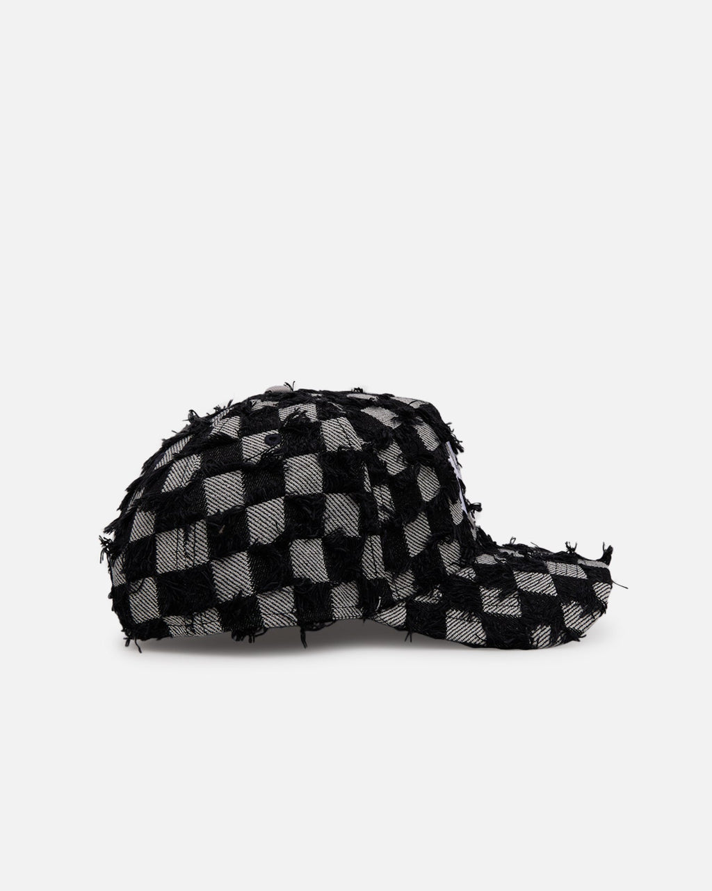 New Era New York Yankees 'Frayed Checkerboard' 9FORTY A-Frame Snapback Black/Grey