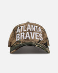 New Era Atlanta Braves 'Bold' 9FORTY A-Frame Strapback Camo