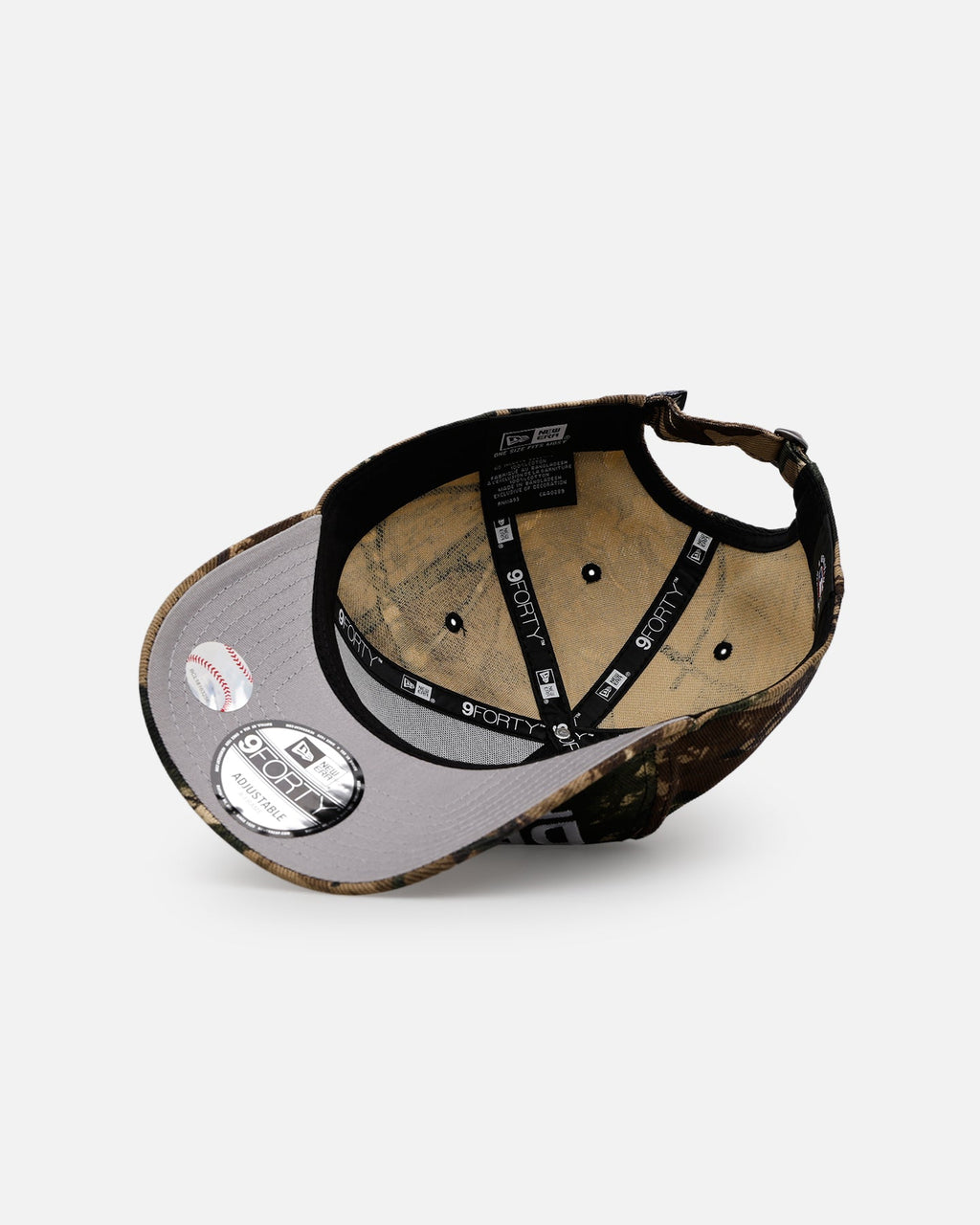 New Era Detroit Tigers 'Bold' 9FORTY A-Frame Strapback Camo
