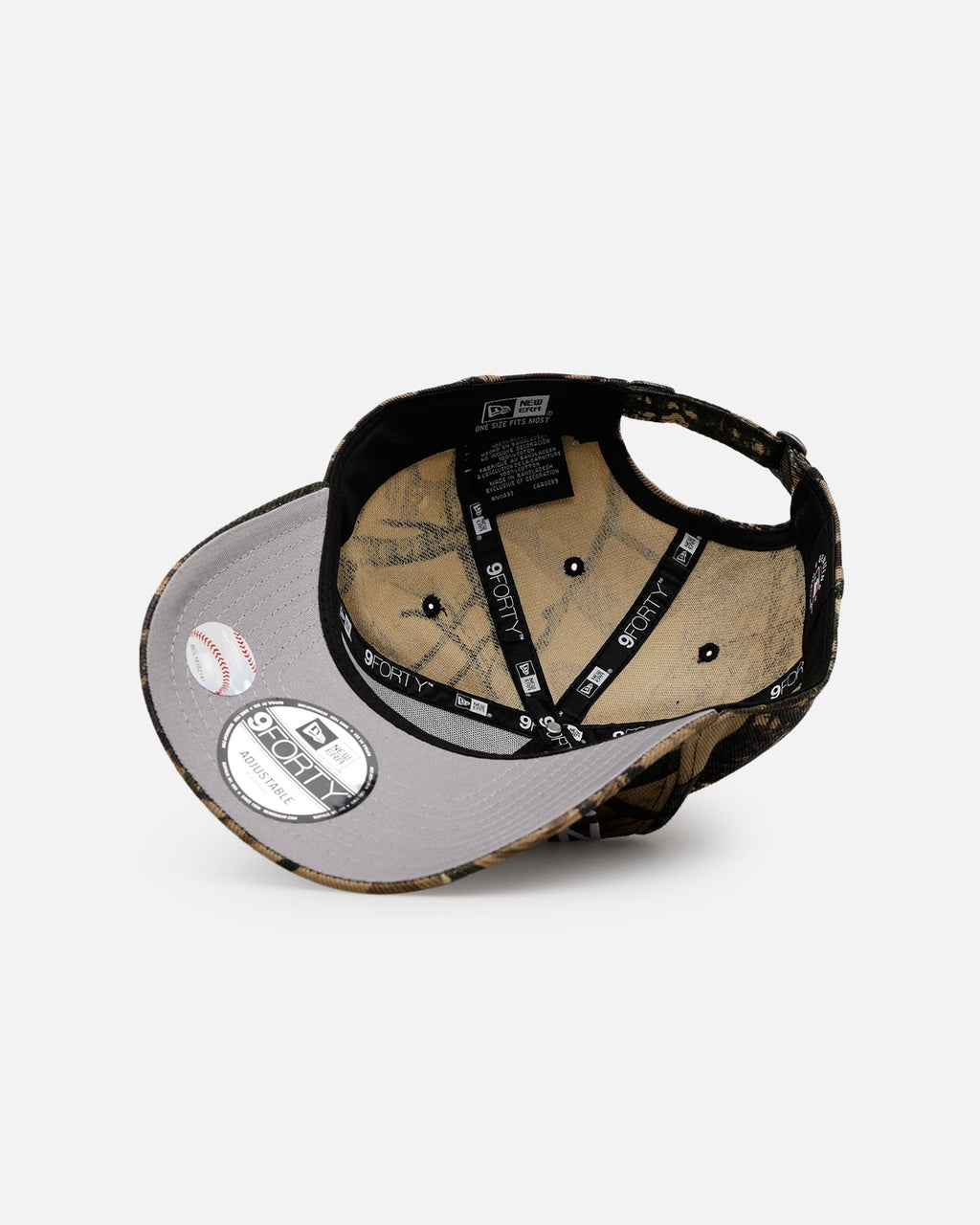 New Era New York Yankees 'Bold' 9FORTY A-Frame Strapback Camo