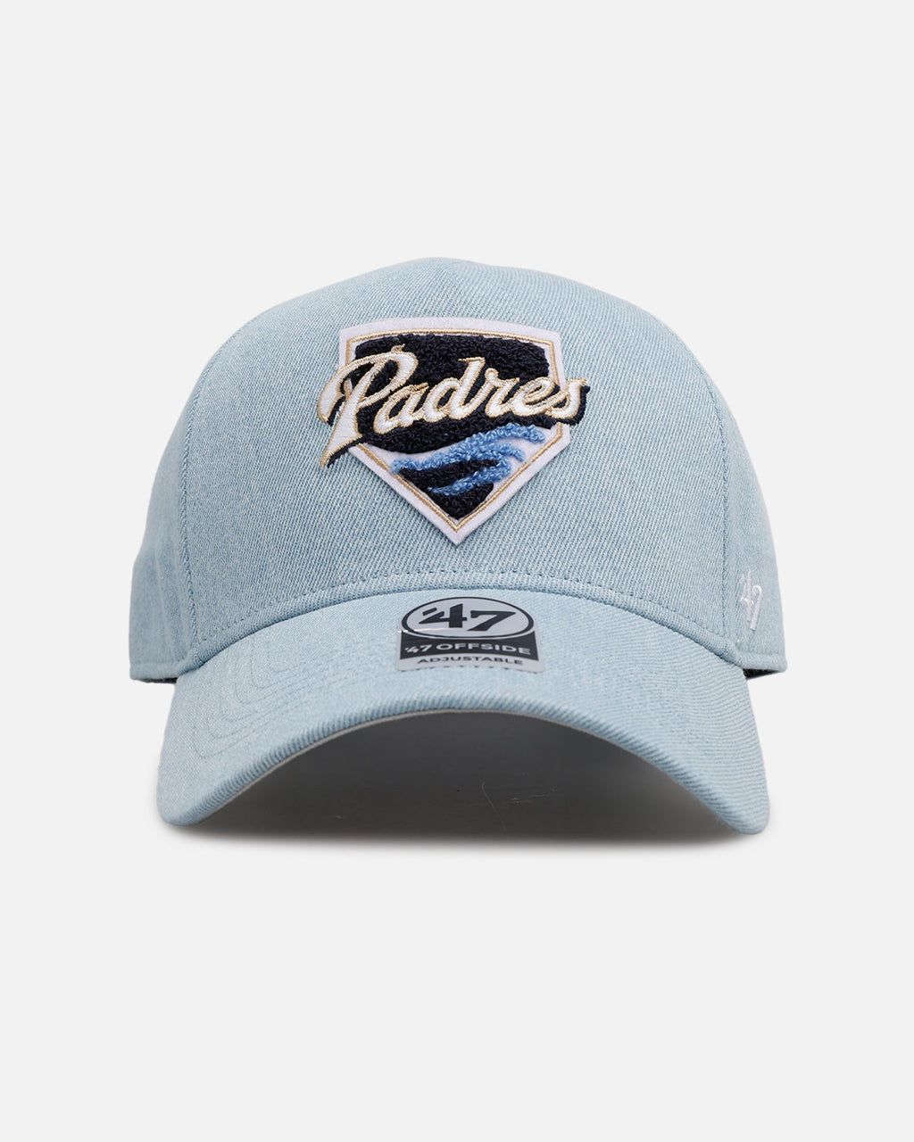 47 Brand San Diego Padres 'Denim Chenille' 47 Offside Snapback Denim
