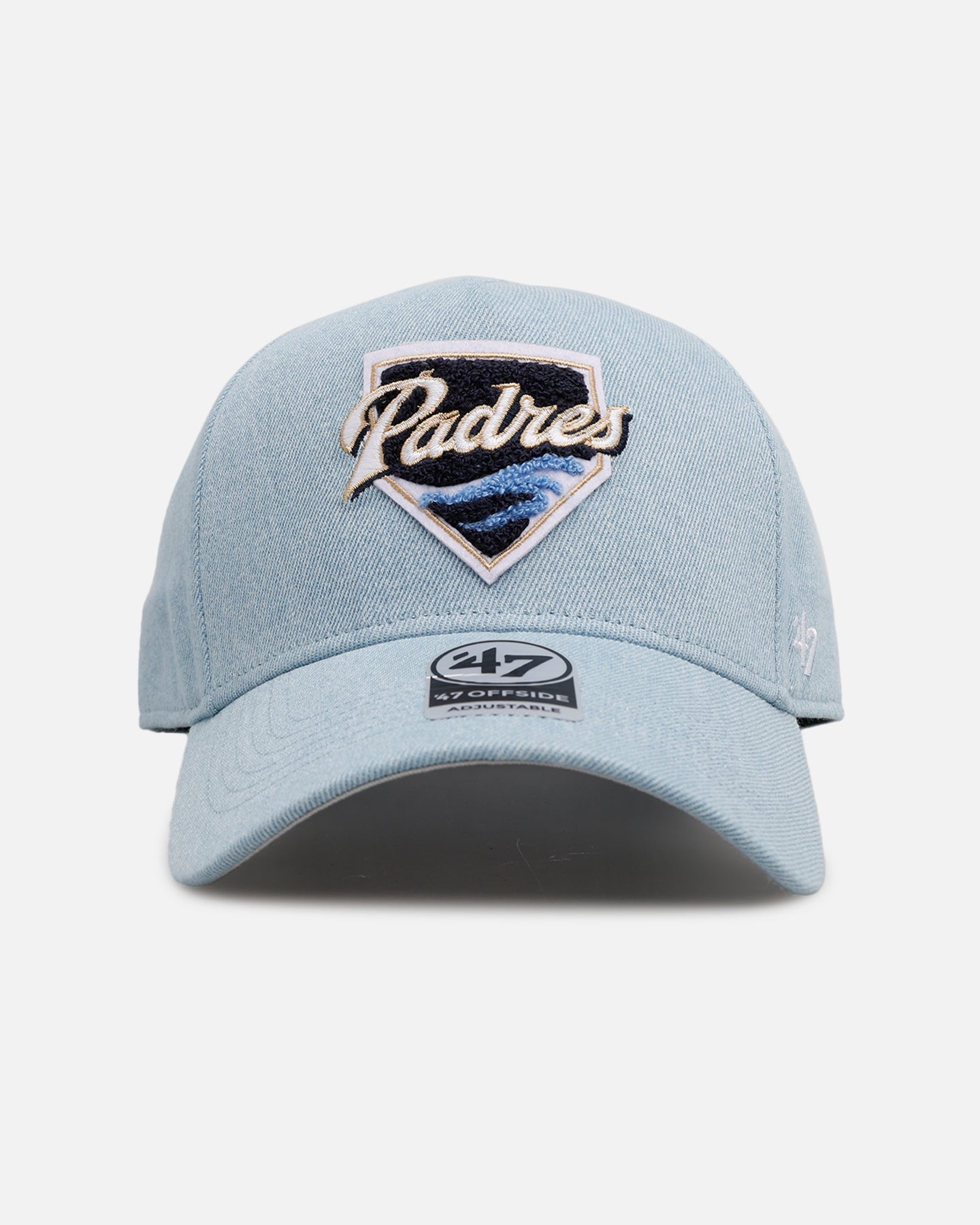 47 Brand San Diego Padres 'Denim Chenille' 47 Offside Snapback Denim