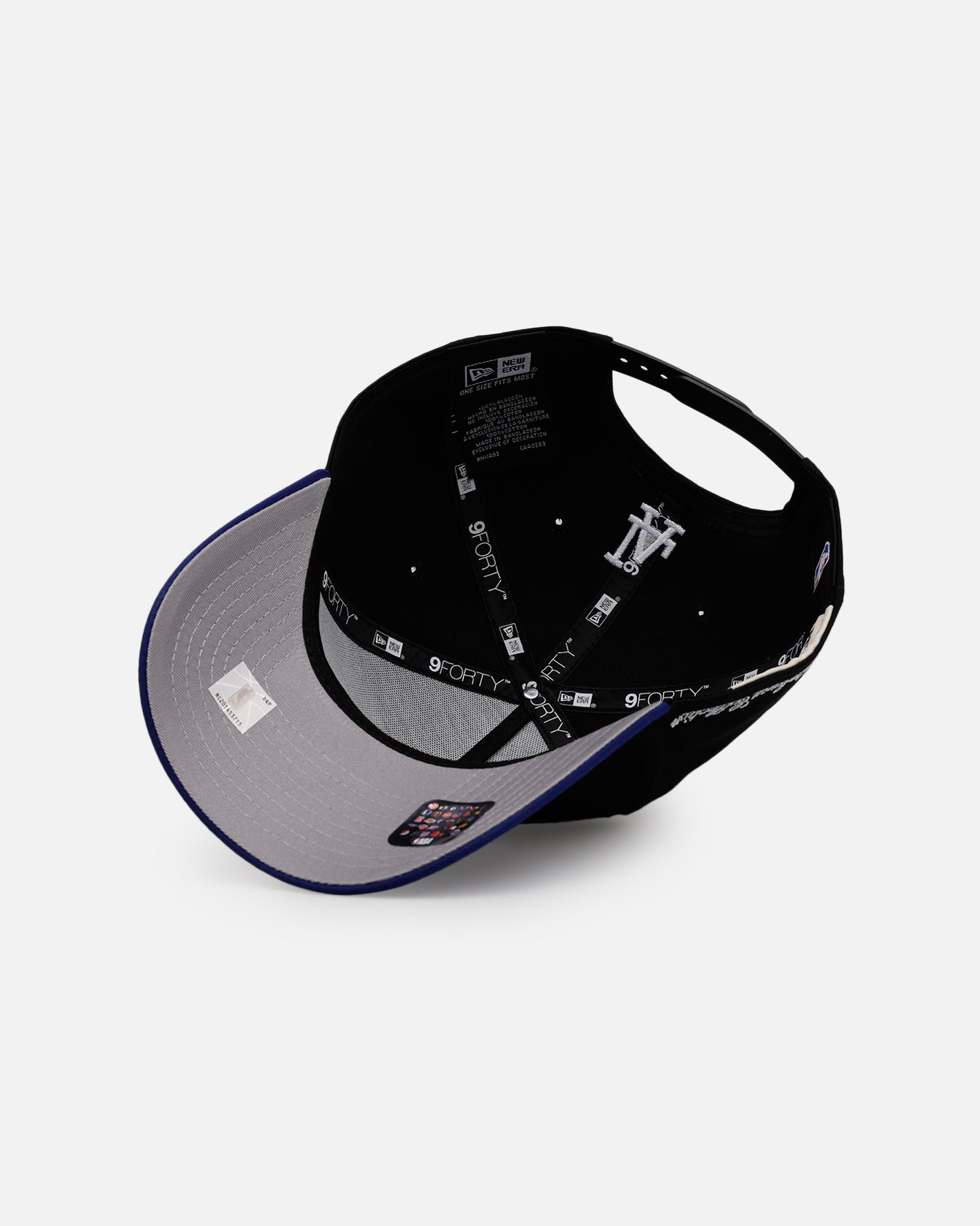 New Era Los Angeles Dodgers 'Hyperfly Katakana 2.0' 9FORTY A-Frame Snapback Black/Official Team Color