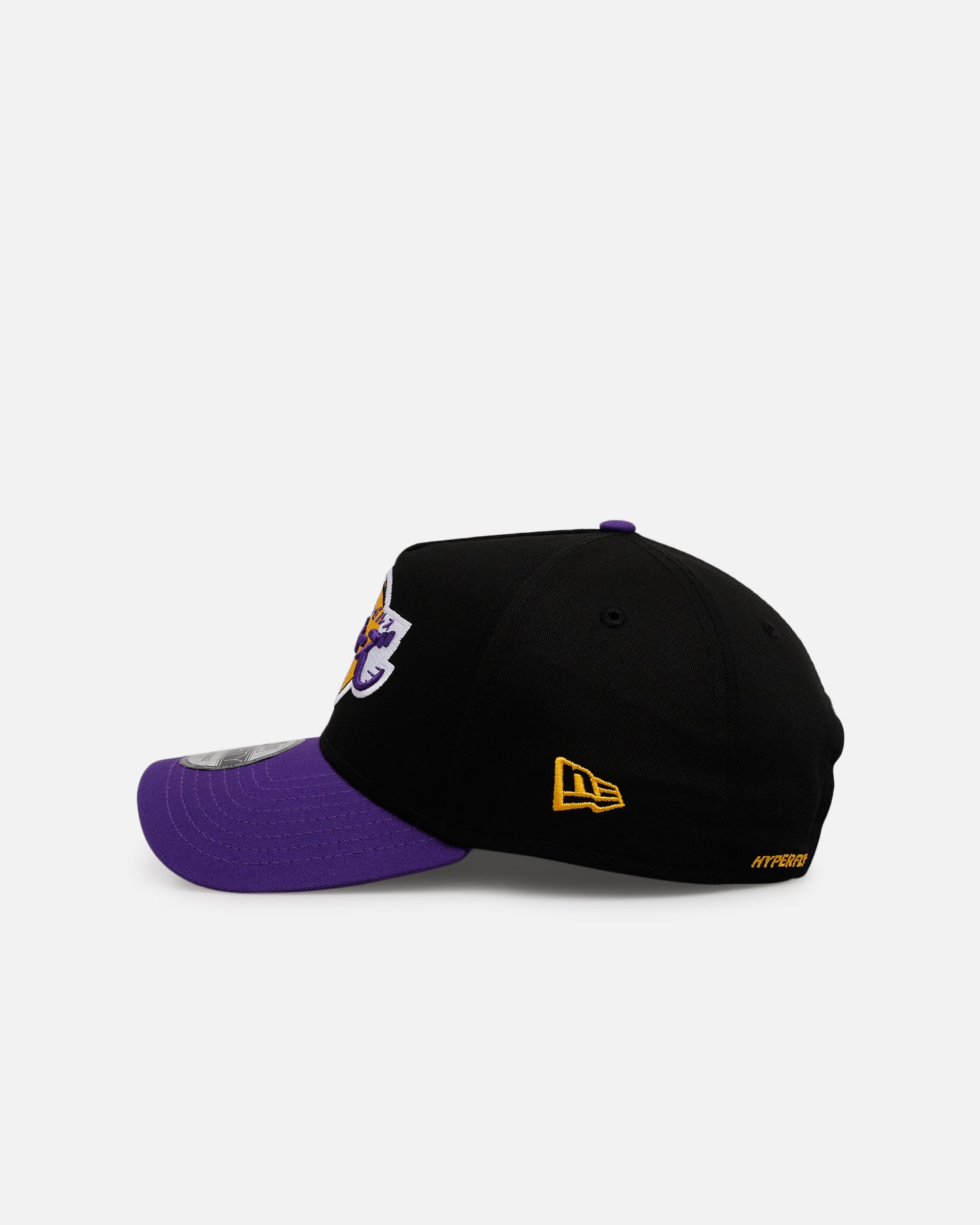 New Era Los Angeles Lakers 'Hyperfly Katakana 2.0' 9FORTY A-Frame Snapback Black/Official Team Color